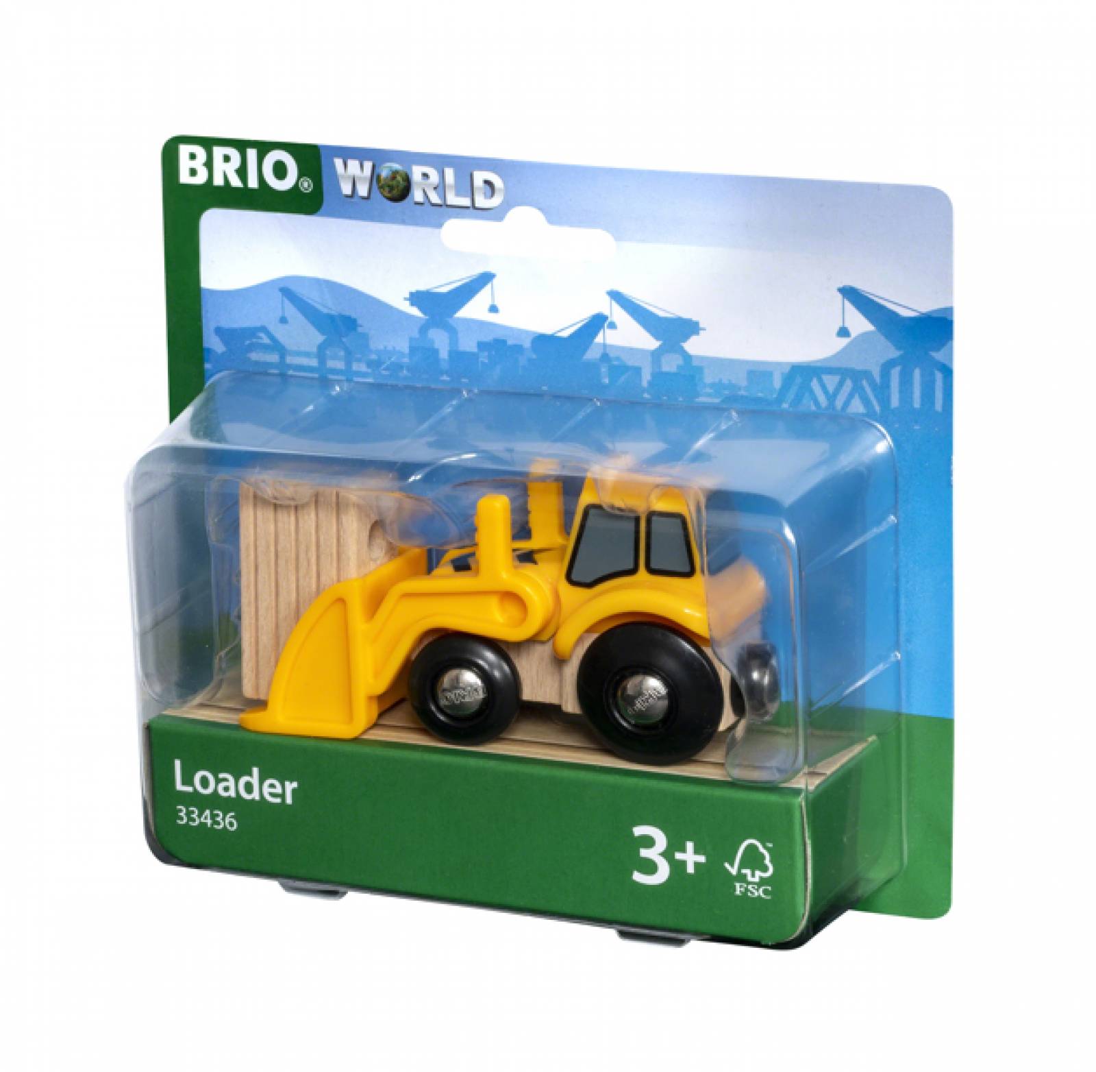 Loader Digger BRIO Wooden Railway Age 3+