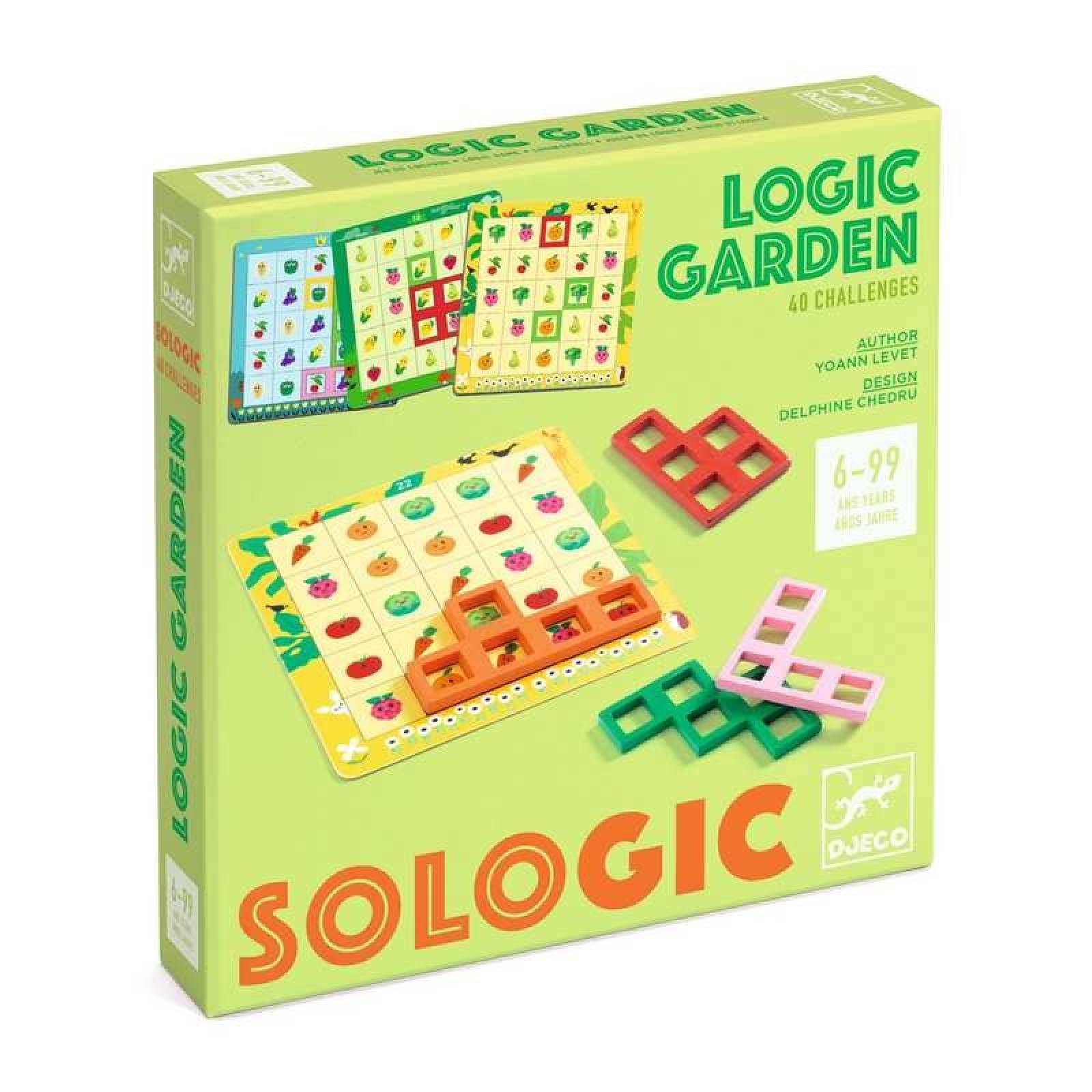 Logic Garden - Puzzle Logic Game By Djeco 6+