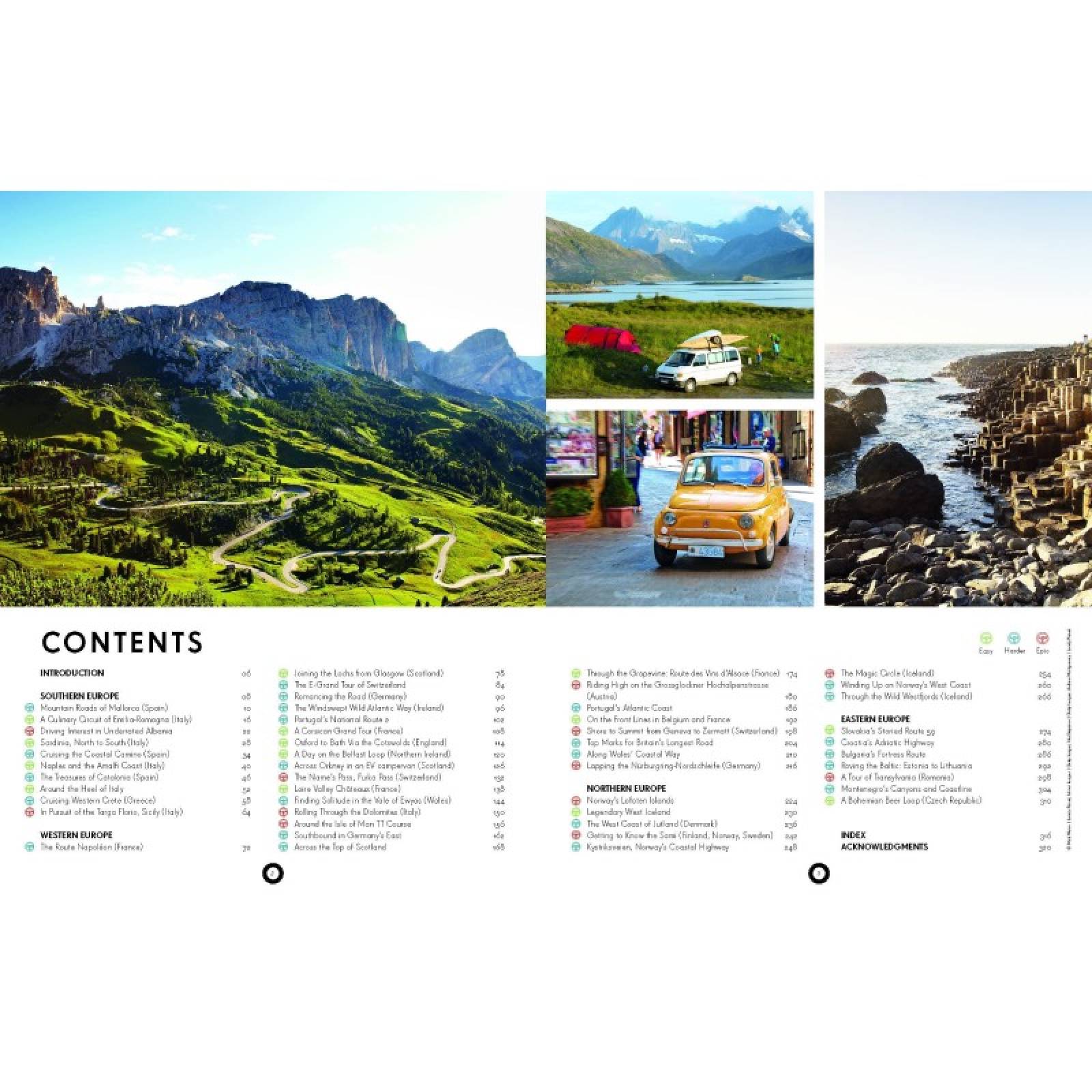 Lonely Planet Epic Road Trips Of Europe - Hardback Book thumbnails