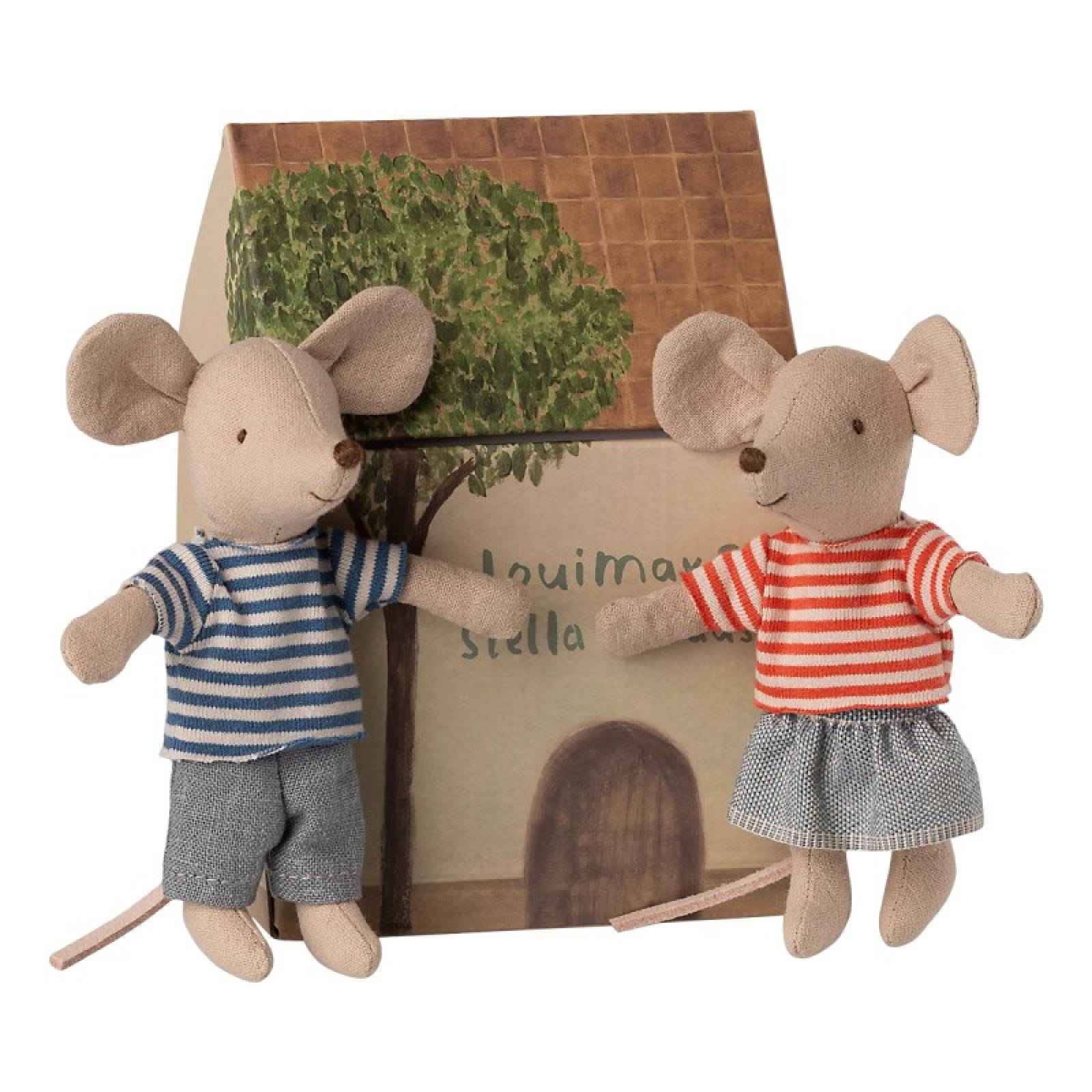 LouiMax & Stella Little Brother & Sister Mice By Maileg 3+ thumbnails