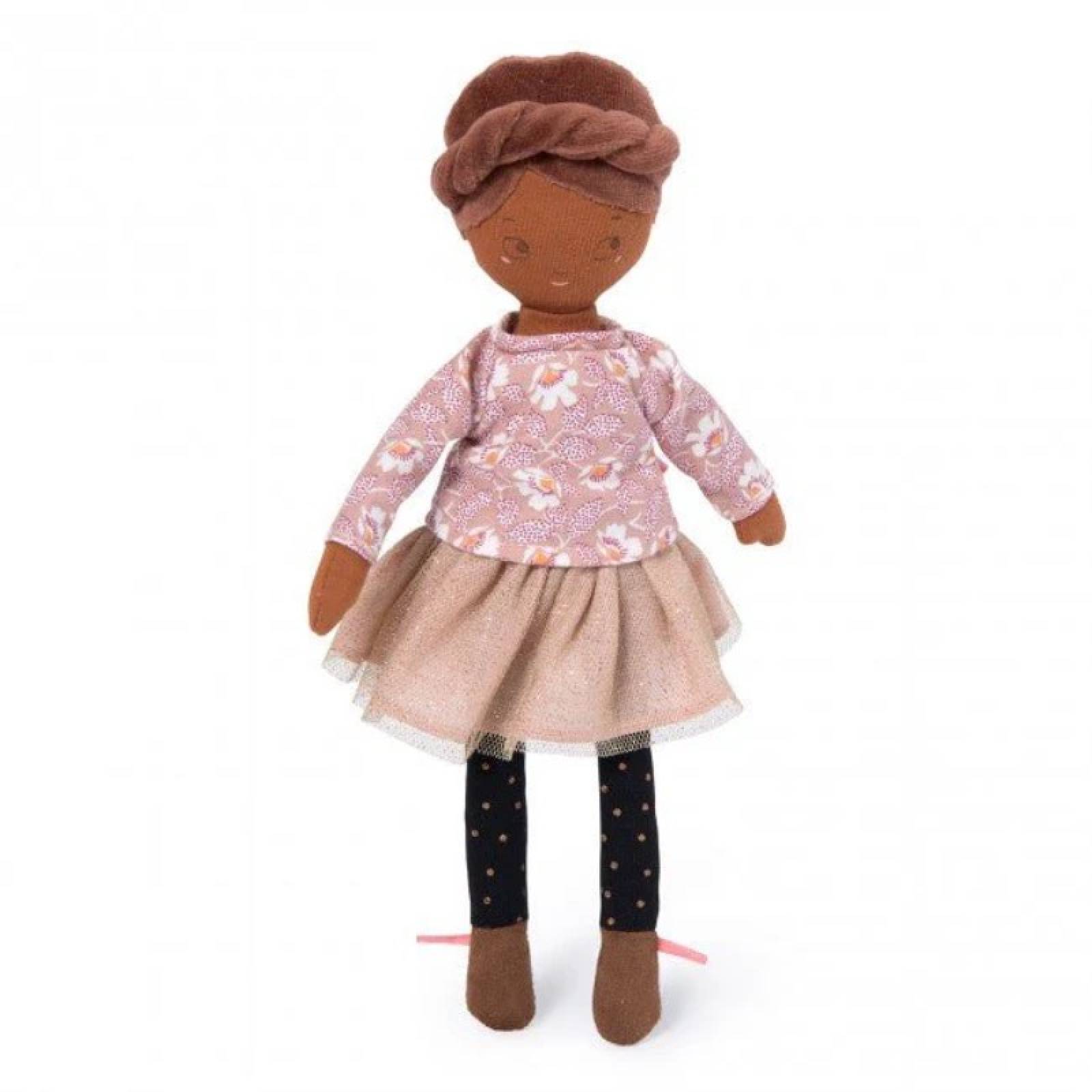 Mademoiselle Rose Les Parisiennes Soft Toy Doll 1+