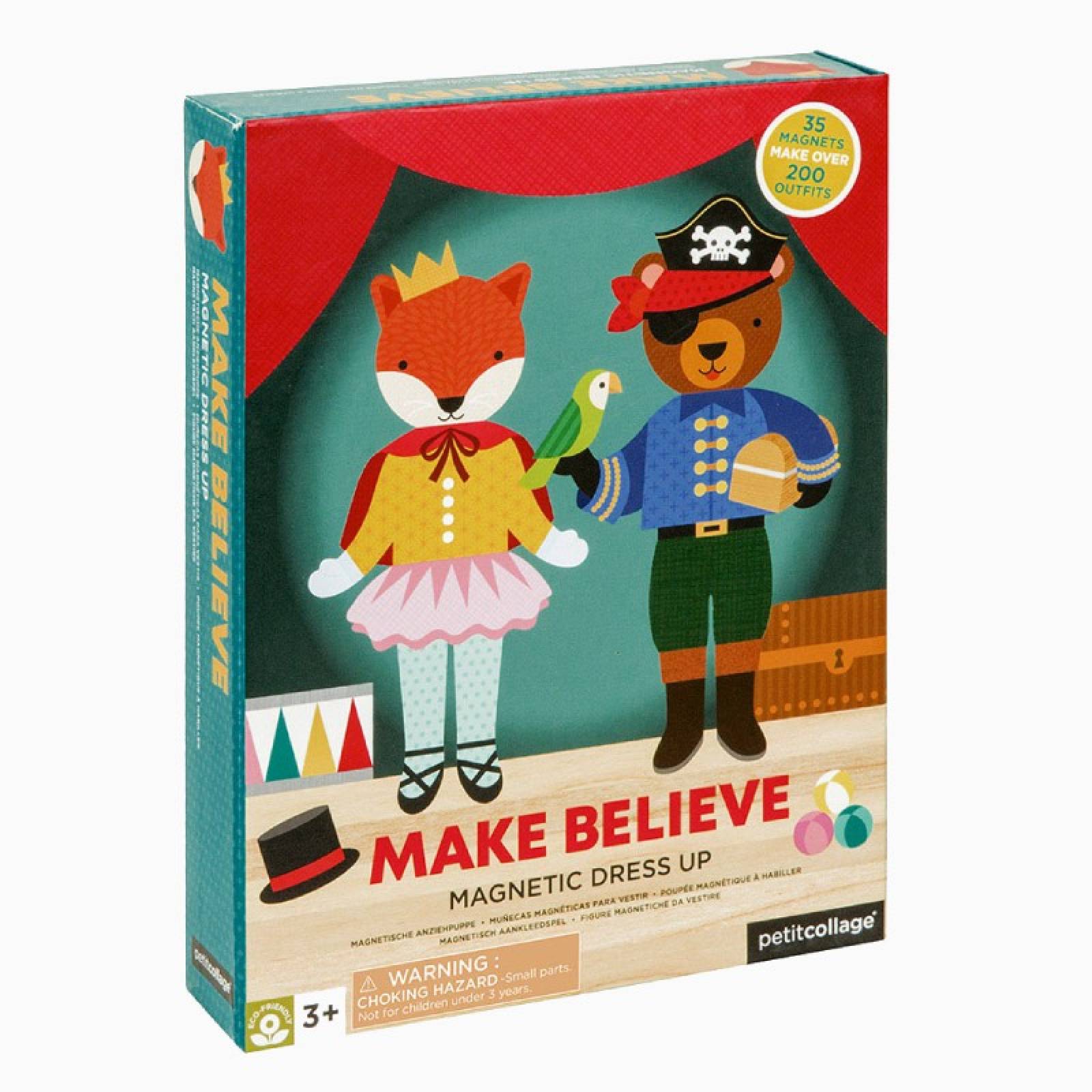 Make Believe - Magnetic Dress Up Play Set 3+