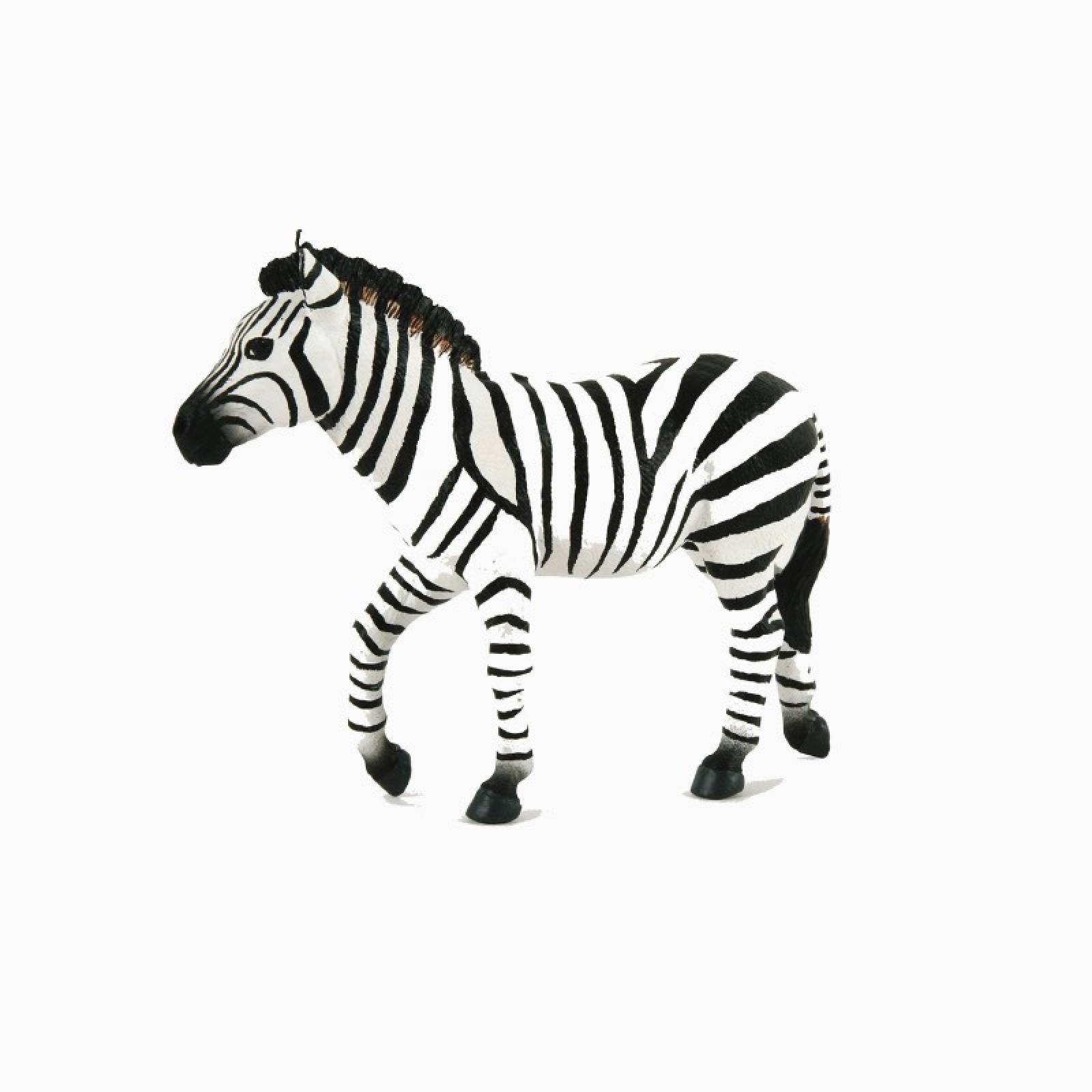 Male Zebra - Papo Wild Animal Figure