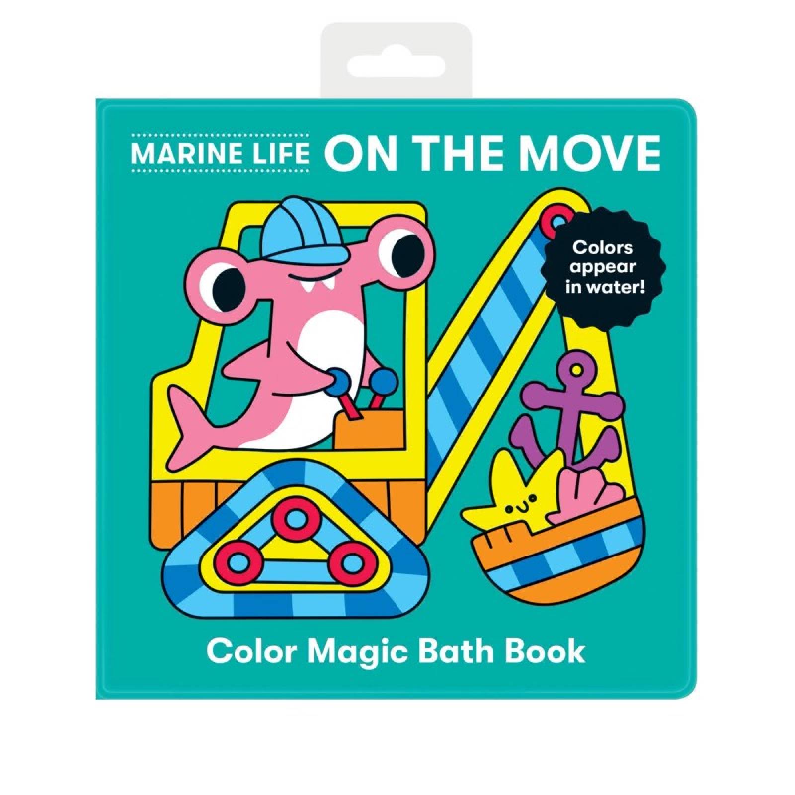 Marine Life On The Move - Colour Magic Bath Book thumbnails