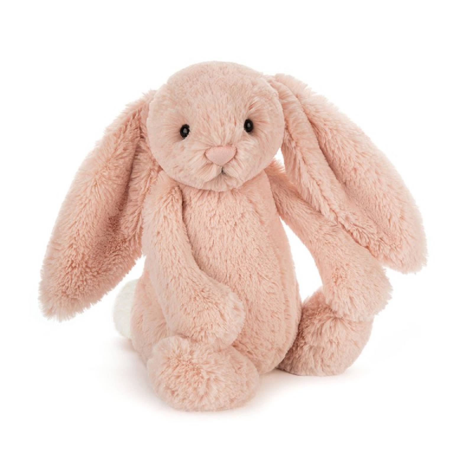 Medium Bashful Bunny In Blush Soft Toy By Jellycat 0+