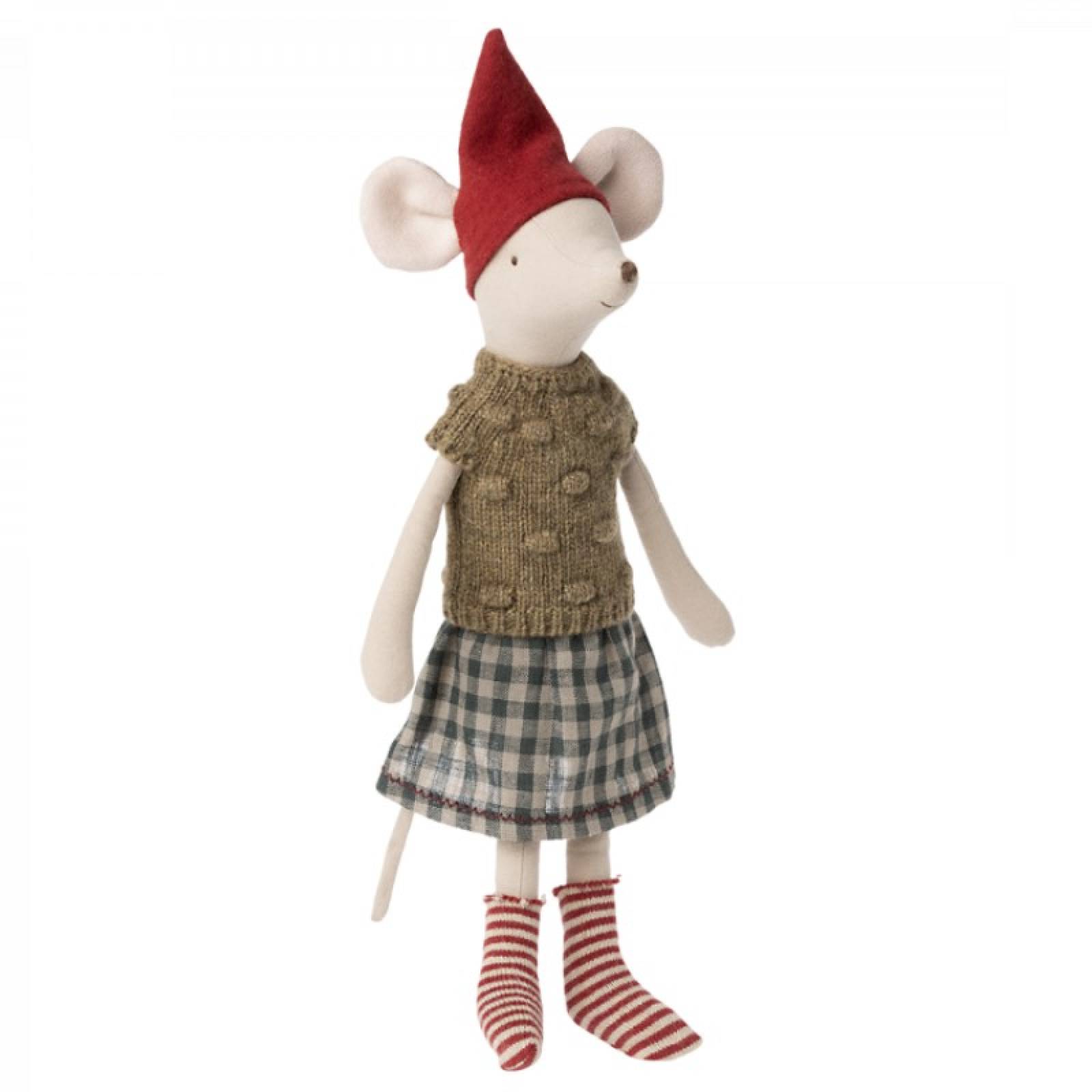 Medium Christmas Mouse Girl Soft Toy By Maileg 0+ thumbnails