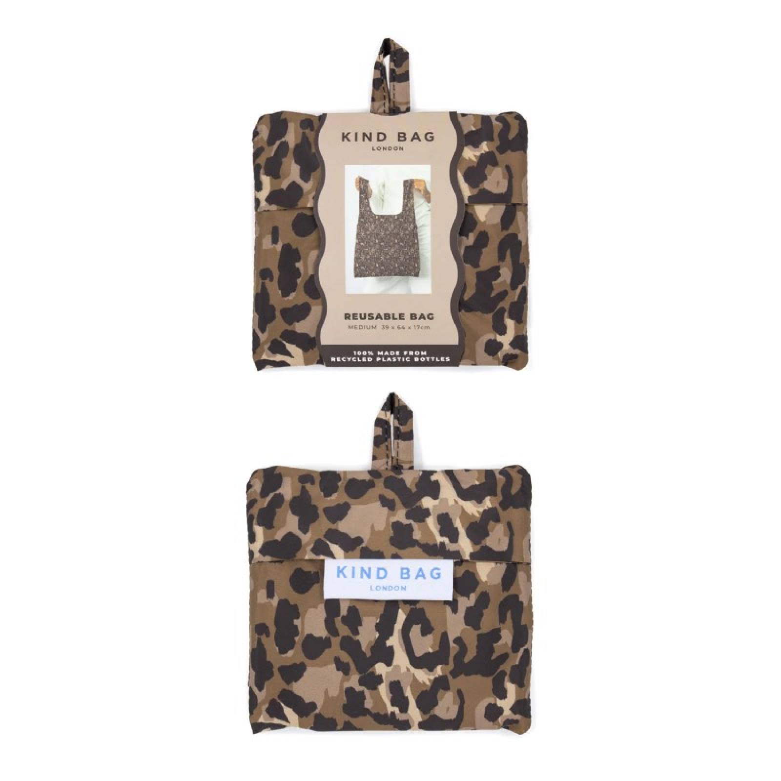 Medium Eco Bag Kind Bag - Leopard thumbnails