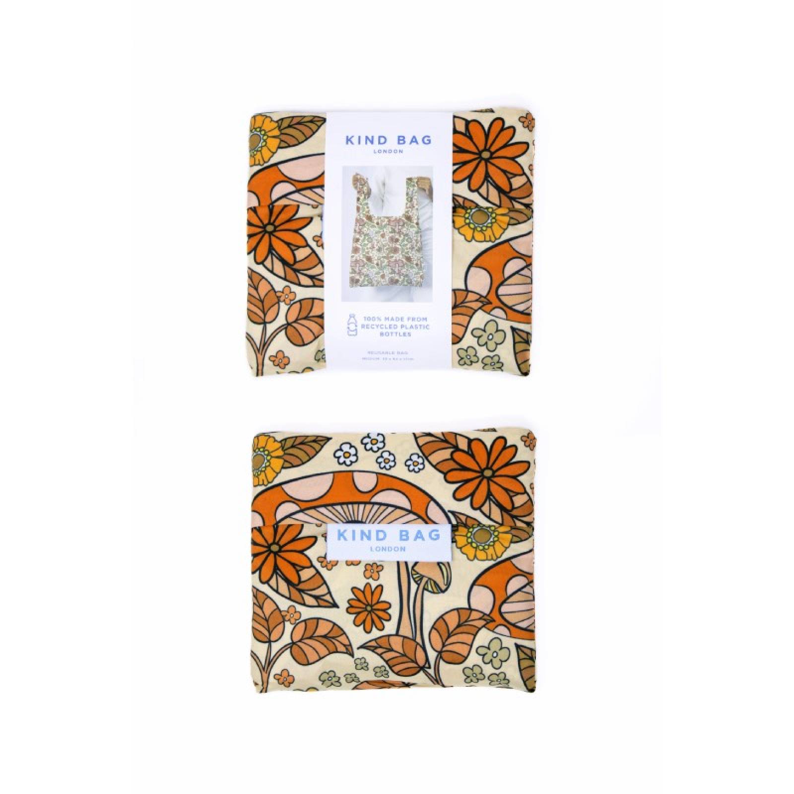 Medium Eco Bag Kind Bag - Mushrooms thumbnails