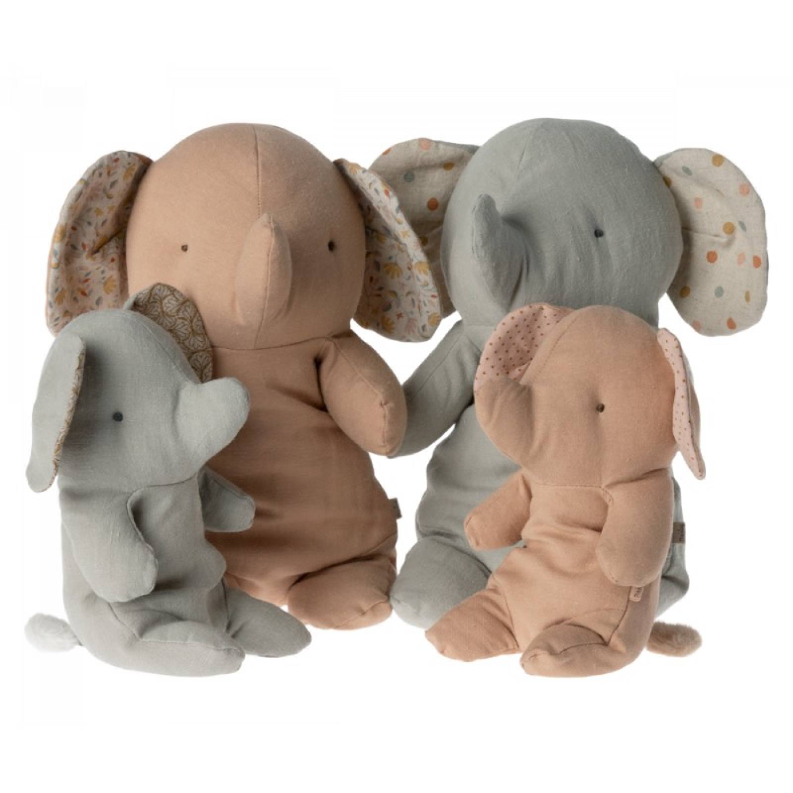Medium Elephant In Rose Soft Toy Safari Friends By Maileg 0+ thumbnails