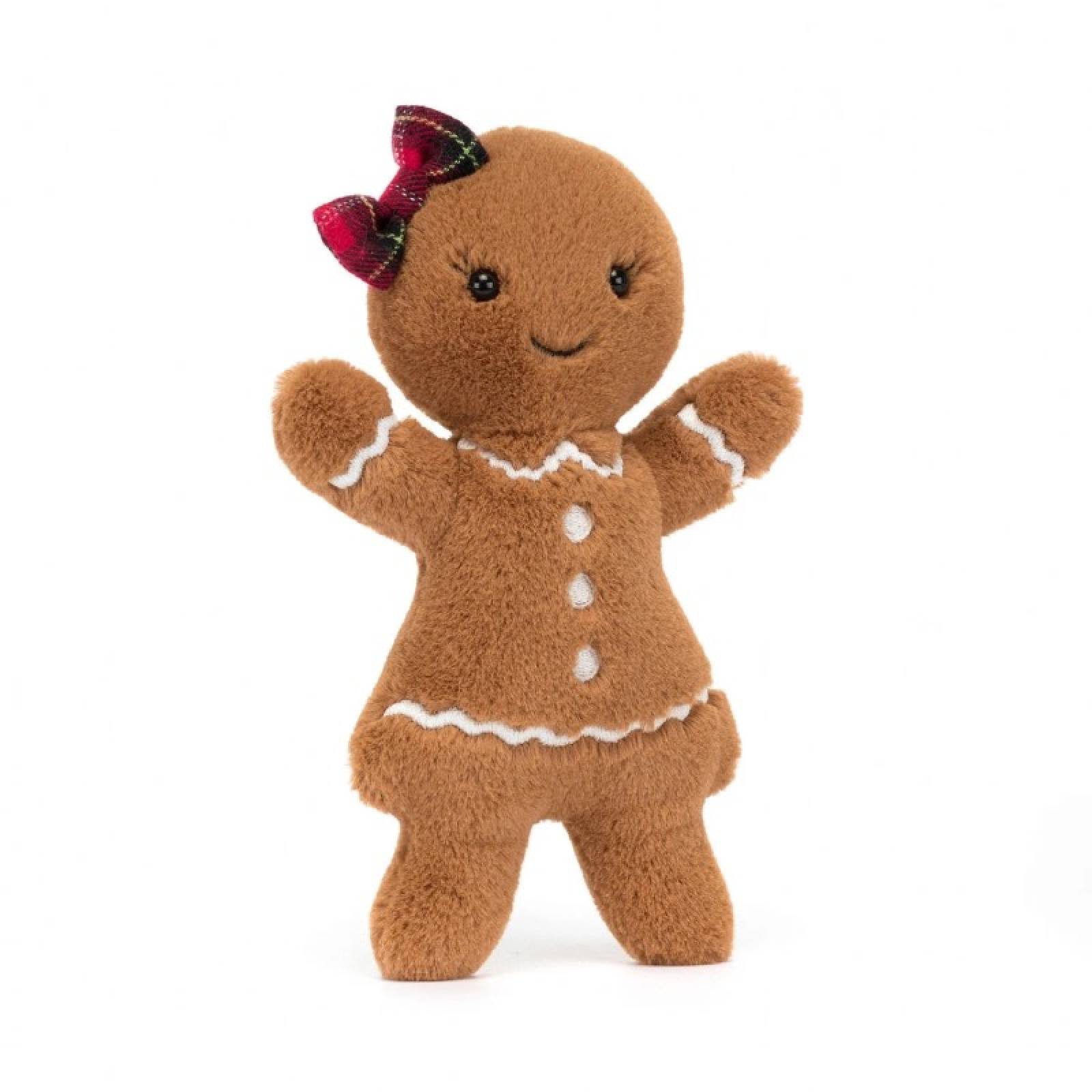 Medium Jolly Gingerbread Ruby Original By Jellycat 0+