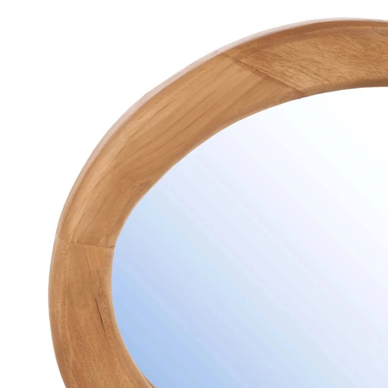 Medium Pebble Organic Shaped Mirror In Natural thumbnails