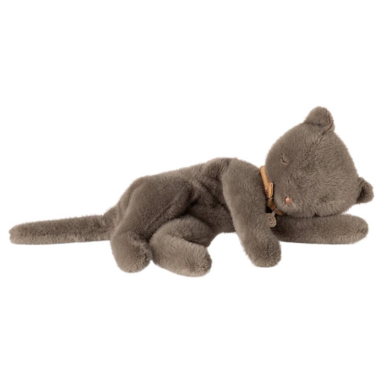 Medium Sleeping Kitten In Grey Soft Toy By Maileg 0+