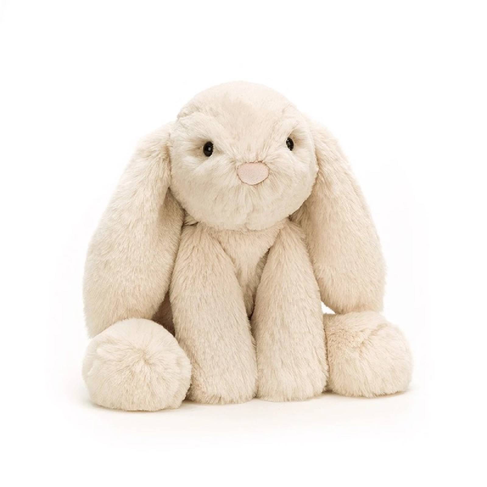 Medium Smudge Rabbit Soft Toy By Jellycat 1+