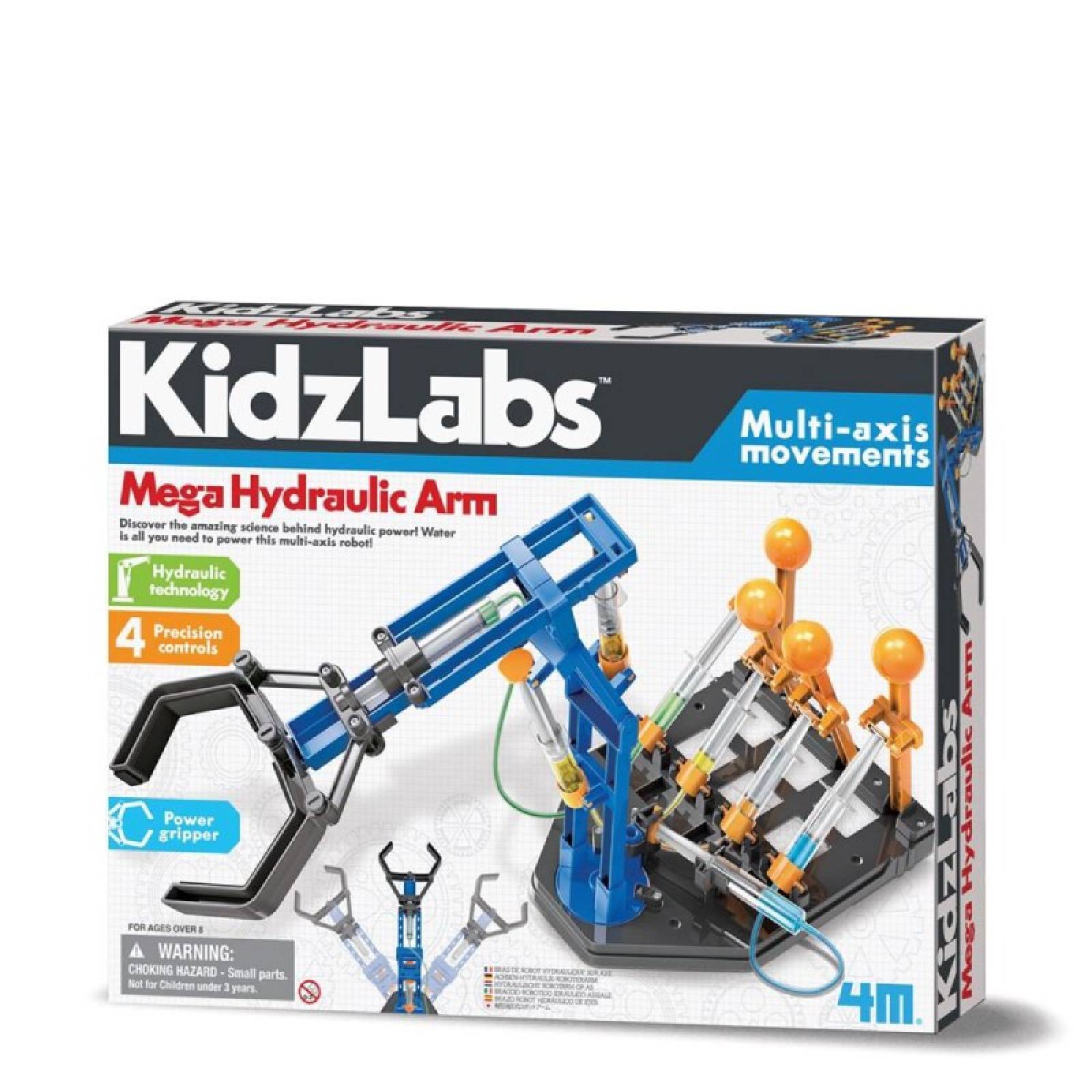 Mega Hydraulic Arm - Kidzlabs Science Kit 8+
