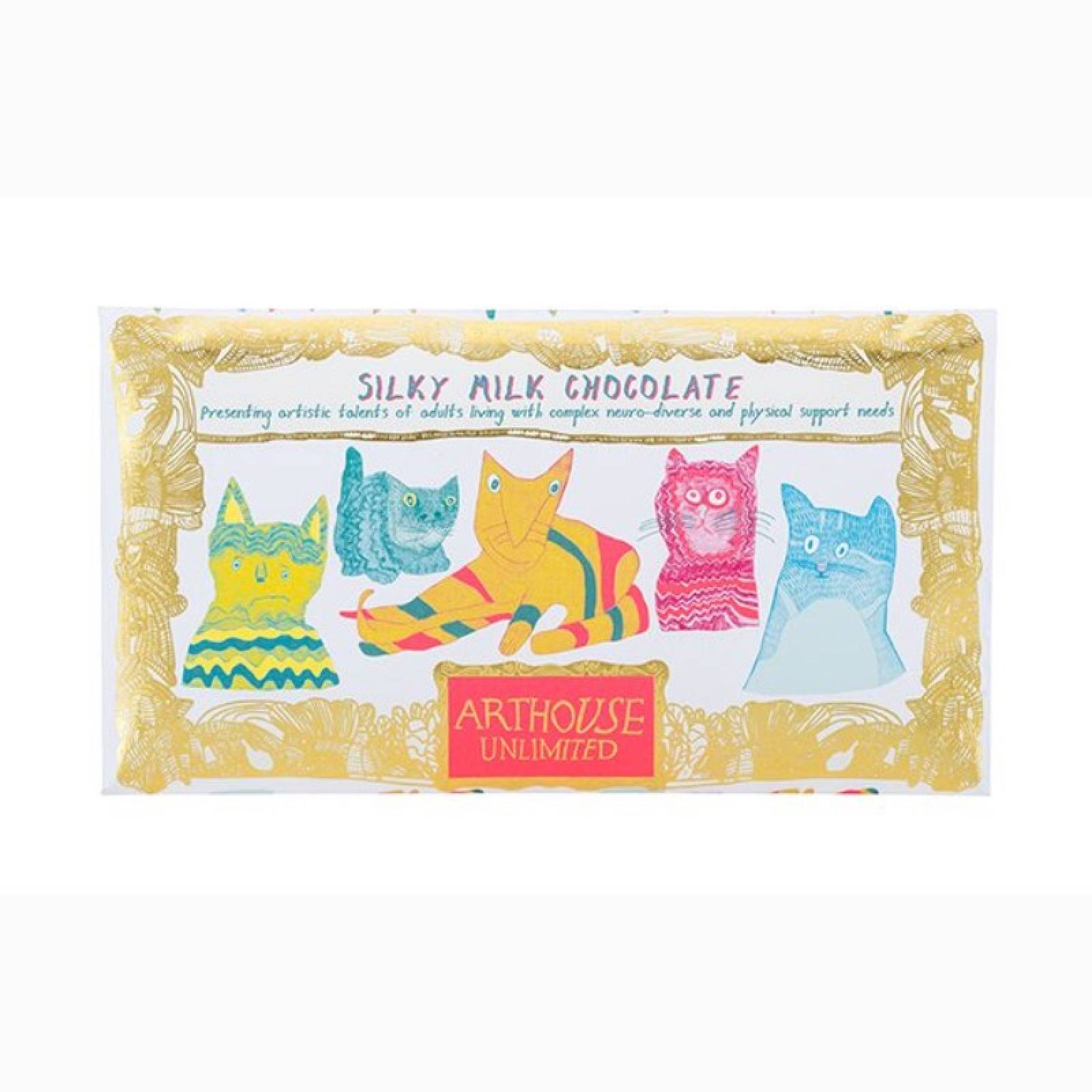 Me ow For Now - Milk Chocolate Bar 100g