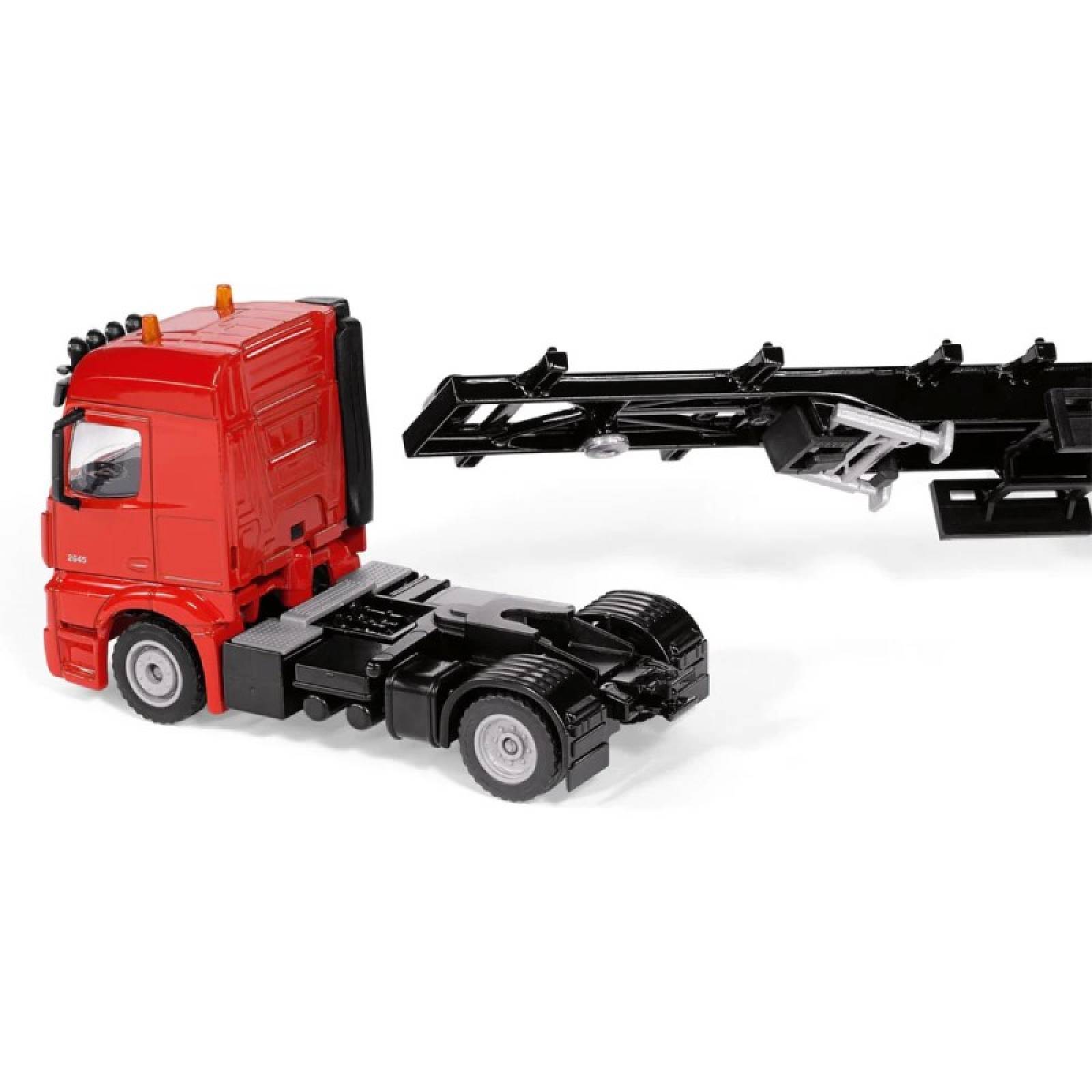 Mercedes-Benz Truck With Tank Container - Die Cast Toy Vehicle thumbnails