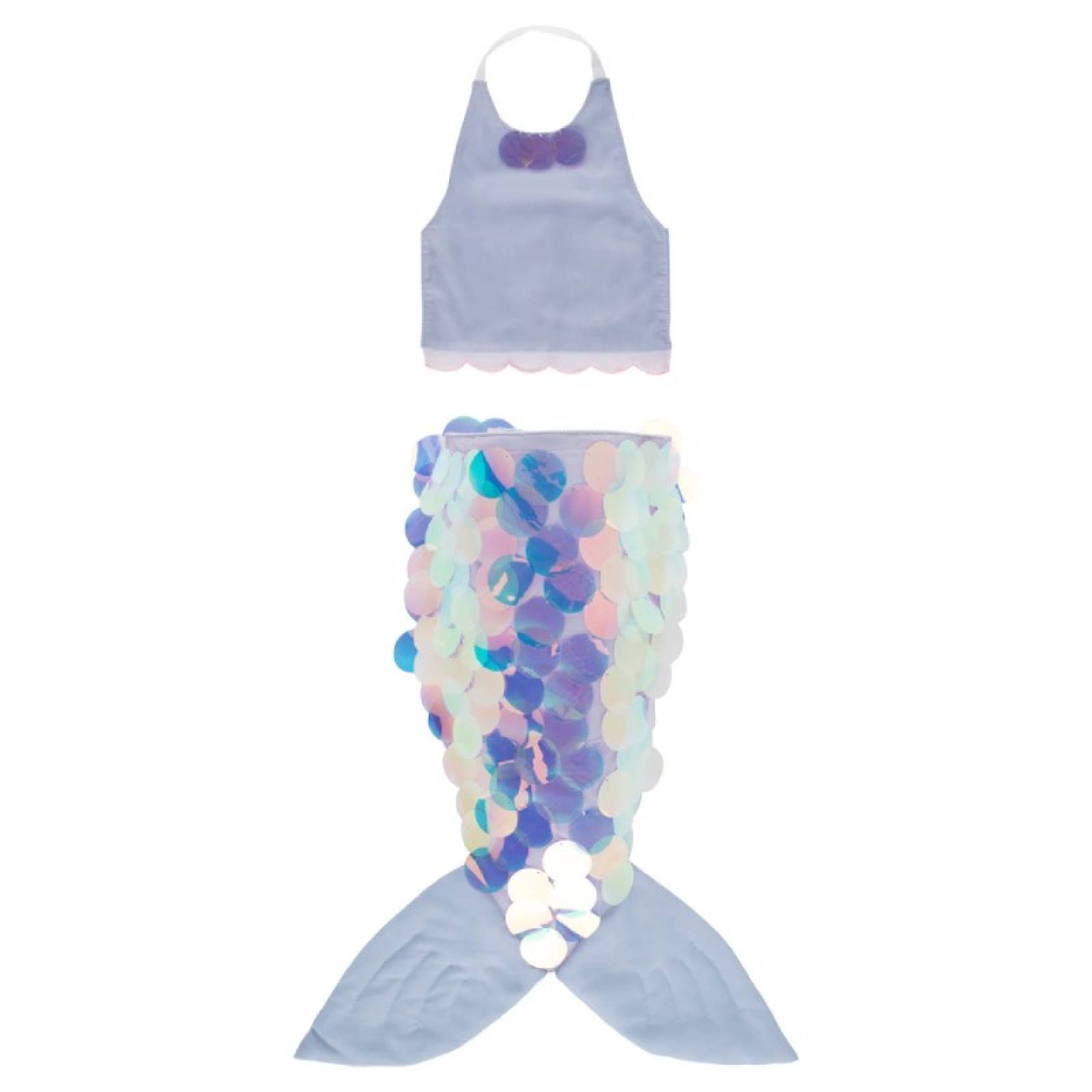 Mermaid Wrap Fancy Dress Costume 3-4yrs thumbnails