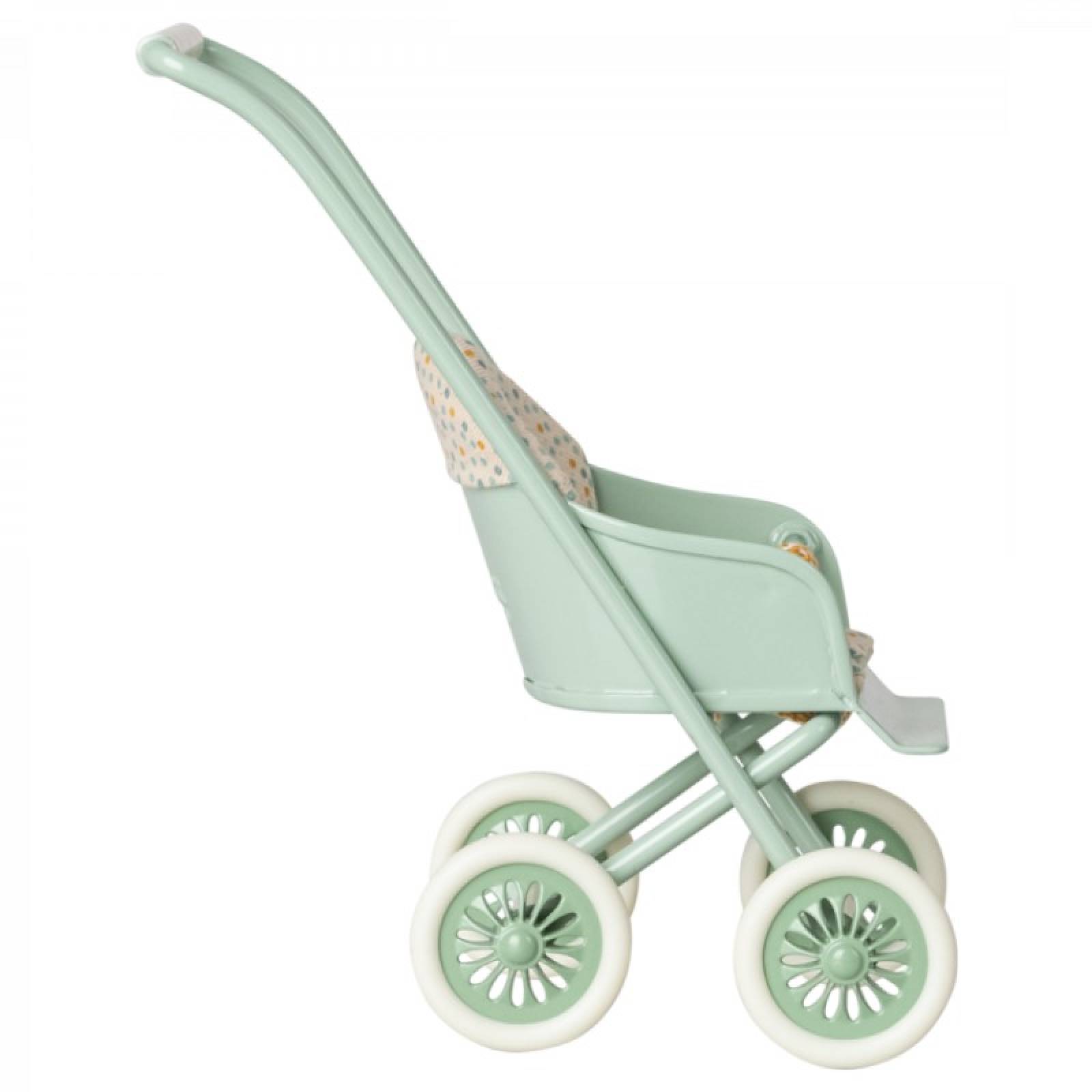Micro Pram Stroller In Mint By Maileg 3+ thumbnails