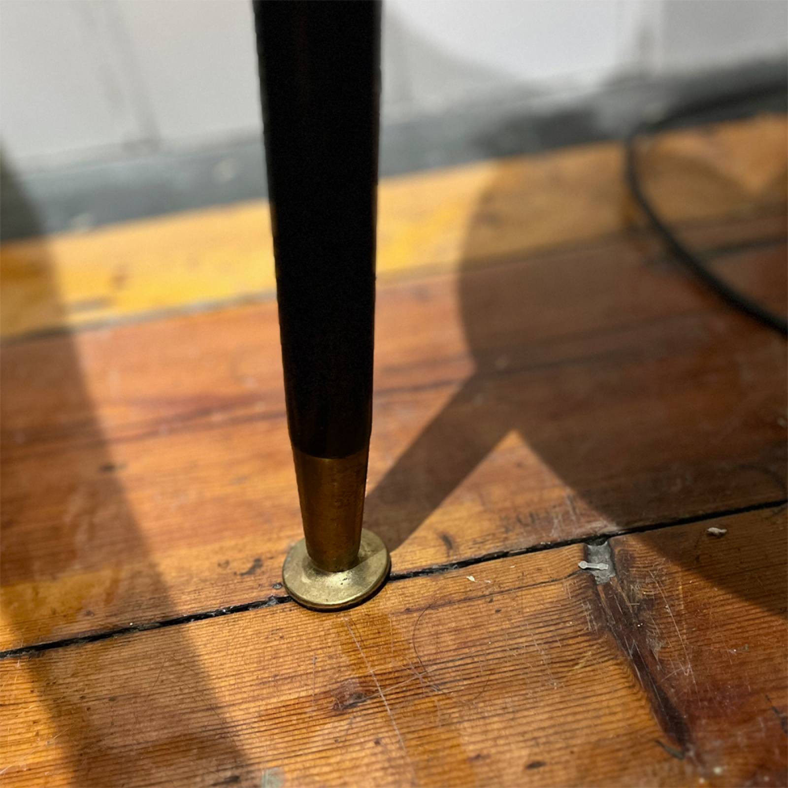 Mid Century Floor Lamp With Attached Table thumbnails