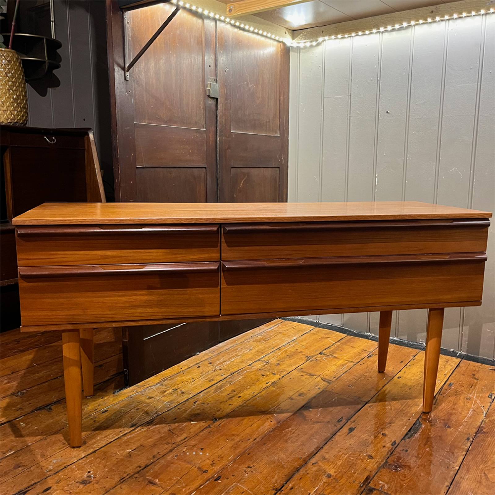 Mid Century Sideboard With Four Drawers By Avalon