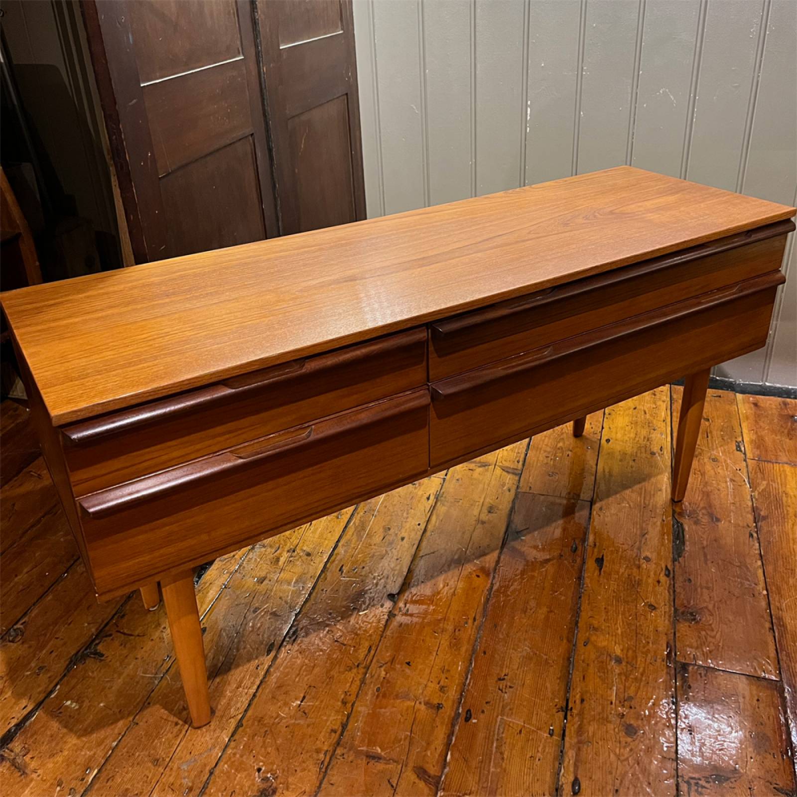 Mid Century Sideboard With Four Drawers By Avalon thumbnails