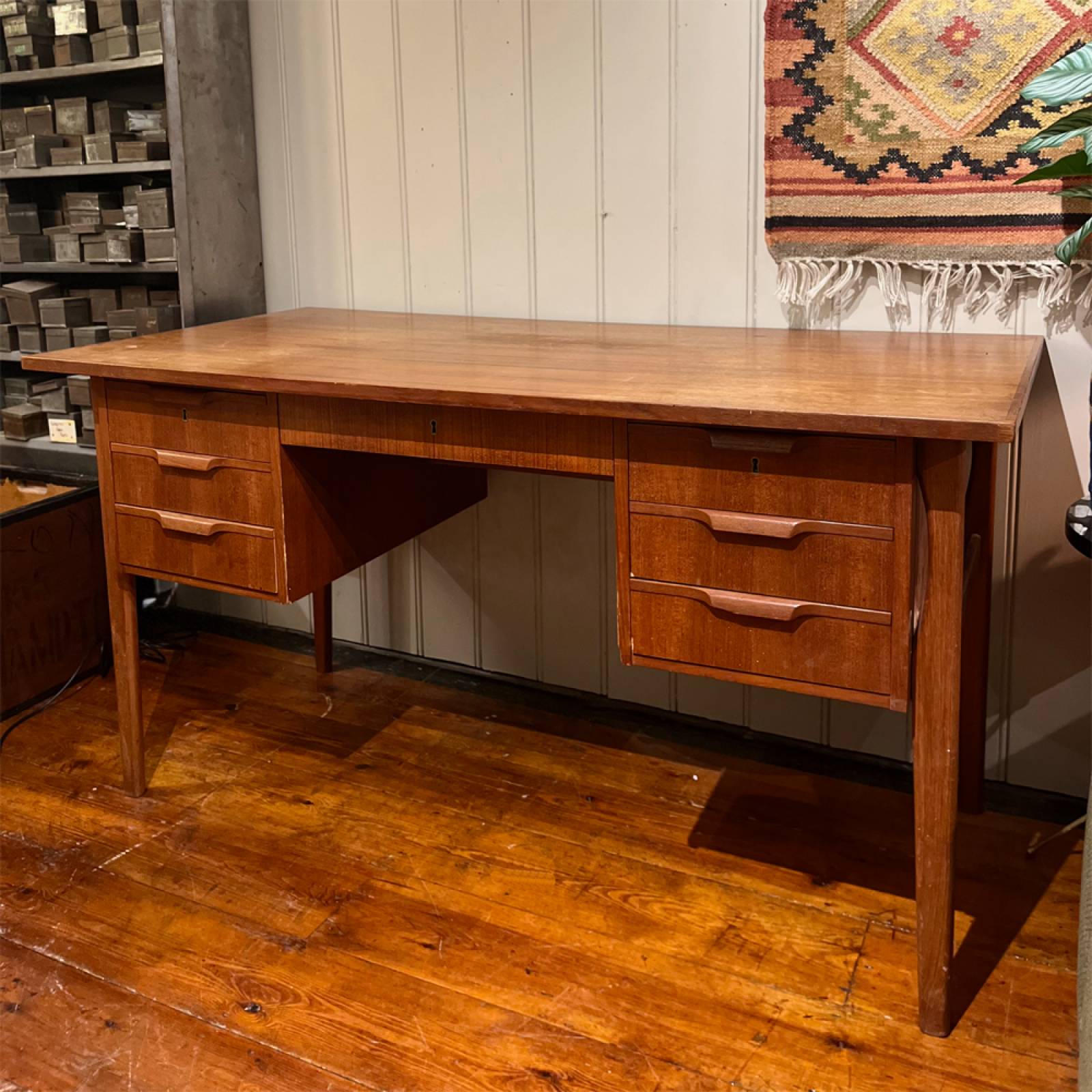 Mid Century Teak Desk