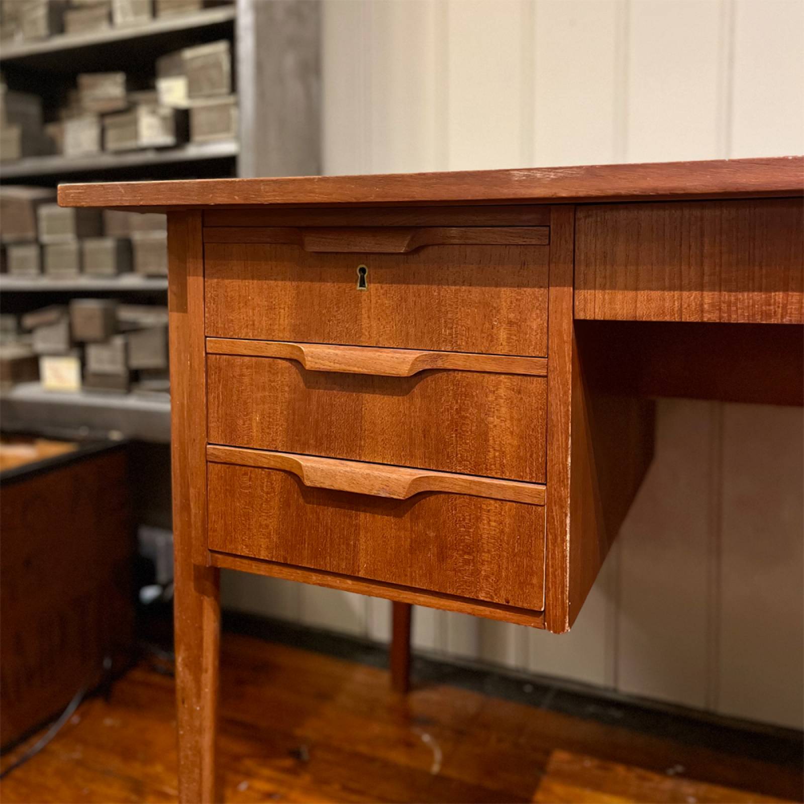 Mid Century Teak Desk thumbnails