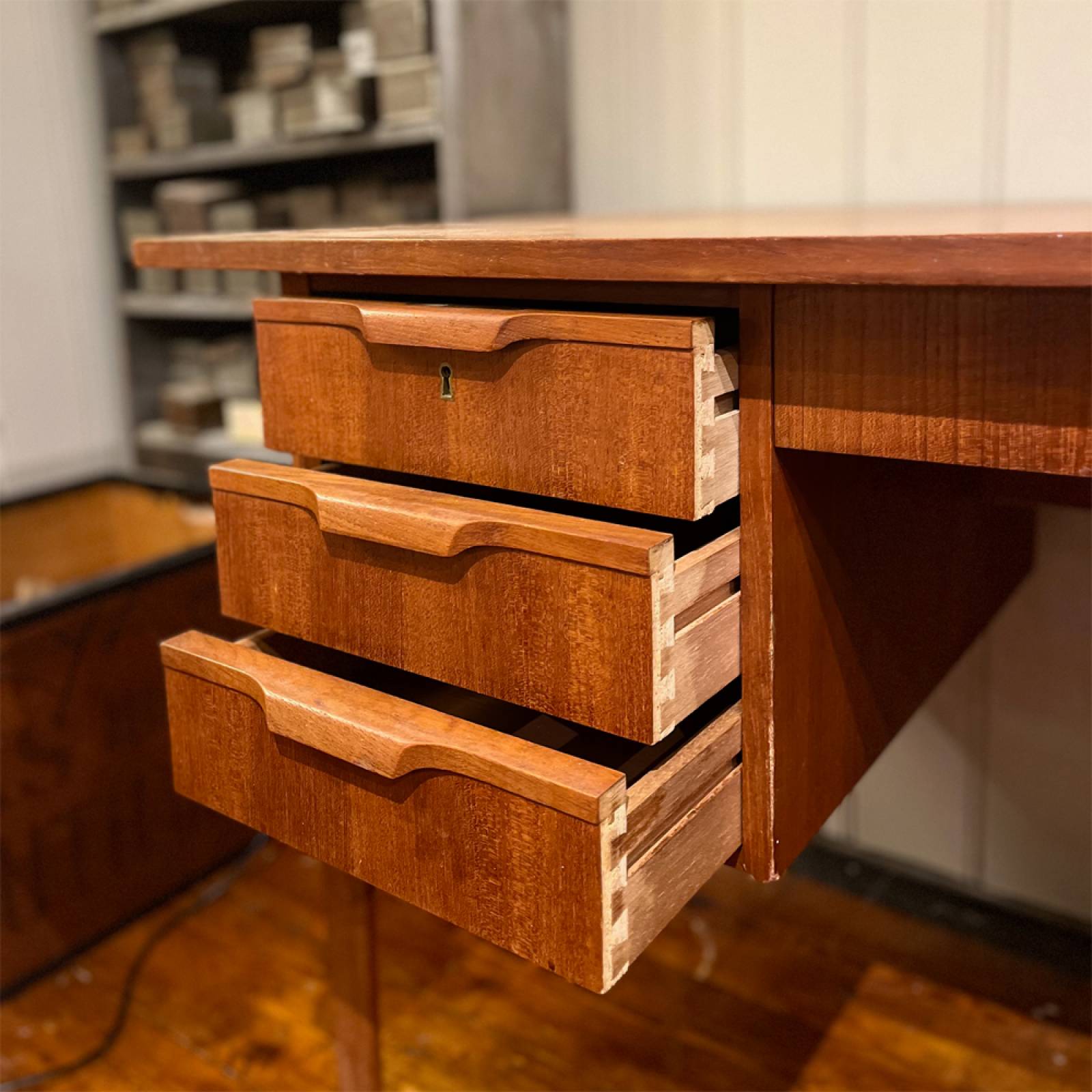 Mid Century Teak Desk thumbnails