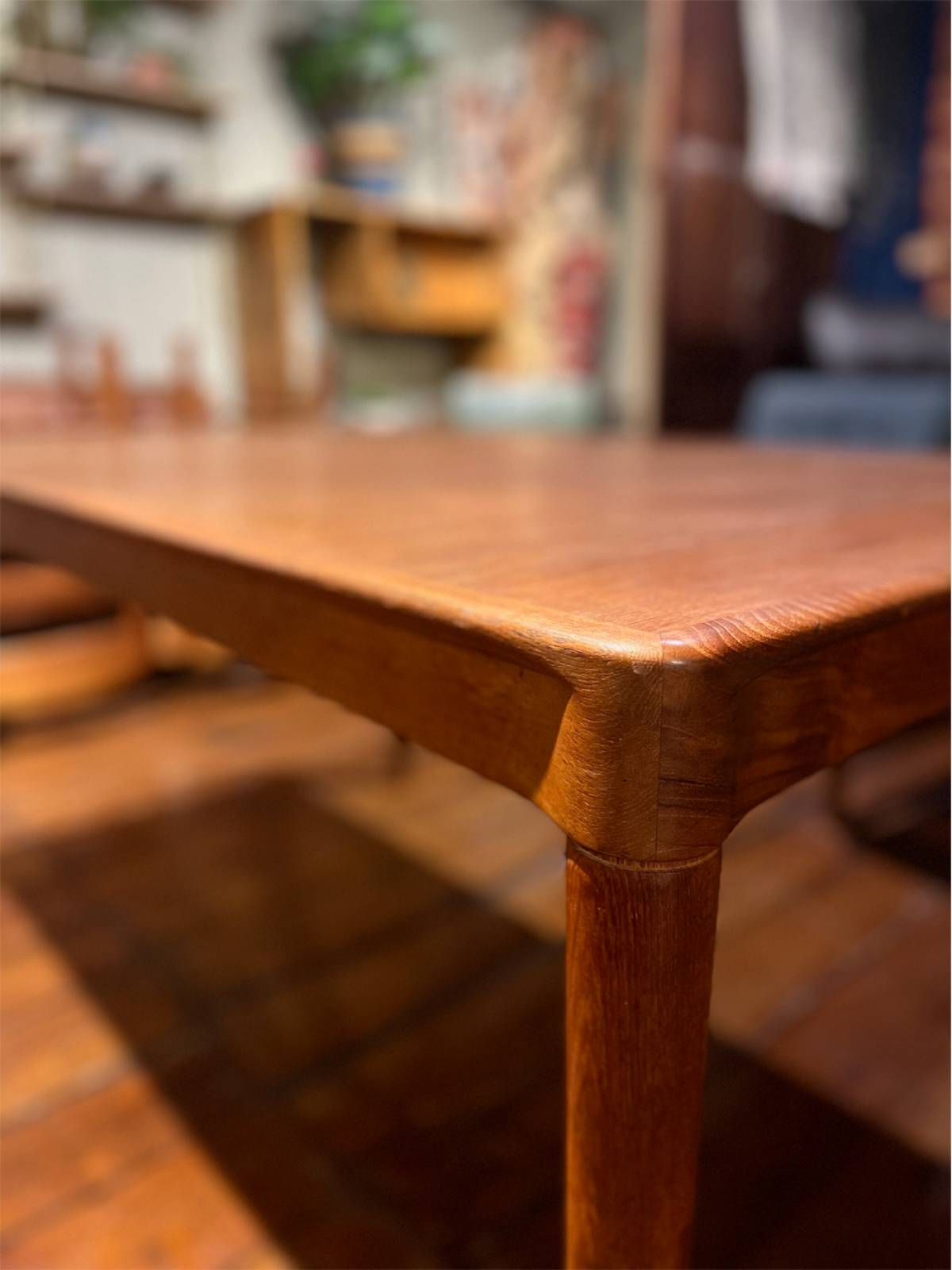 Mid Century Teak Extending Dining Table By H.W. Klein For Bramin thumbnails
