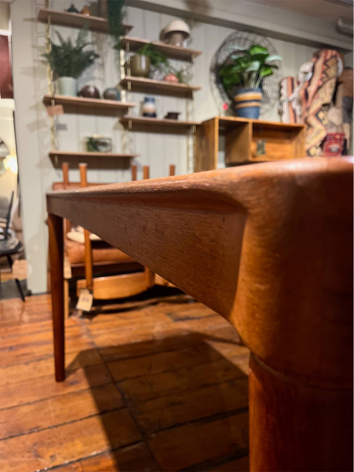 Mid Century Teak Extending Dining Table By H.W. Klein For Bramin thumbnails