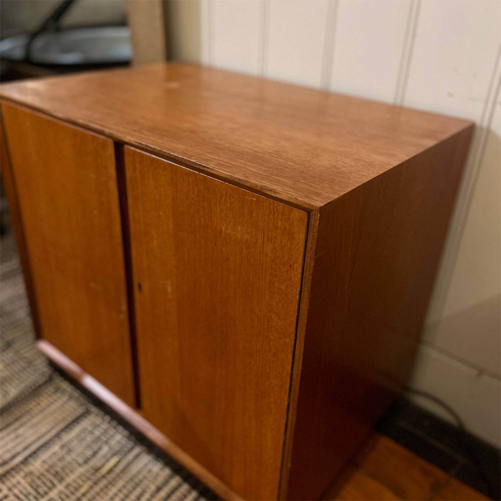 Mid-Century Teak LP Record Cabinet thumbnails