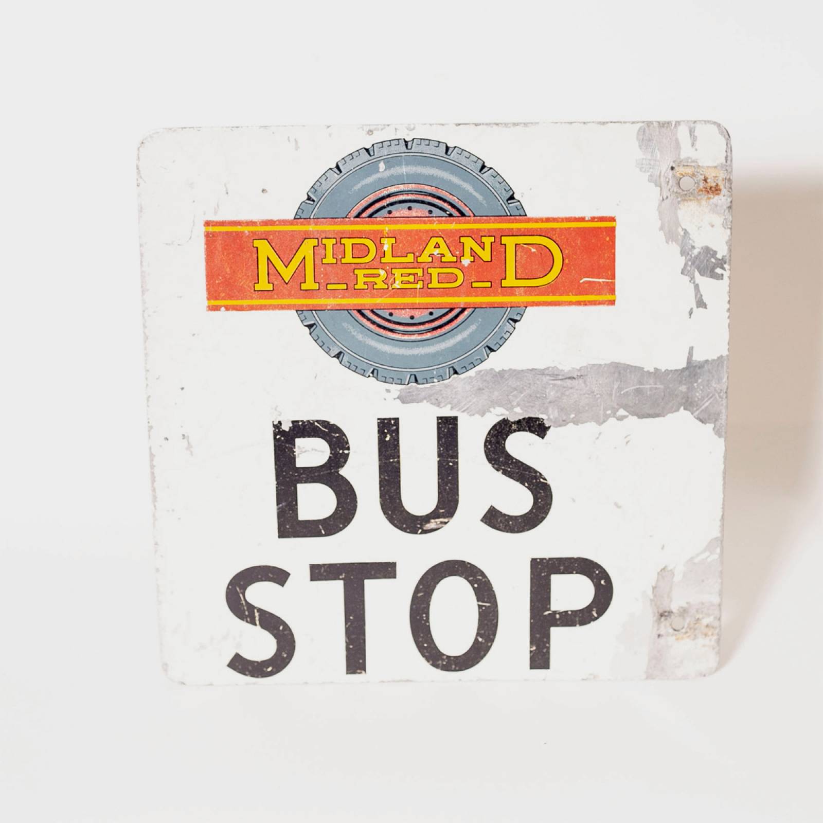 Vintage Bus Stop Sign - Midland Red thumbnails