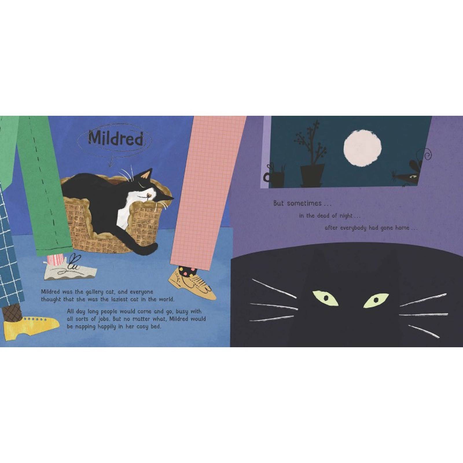 Mildred The Gallery Cat - Paperback Book thumbnails
