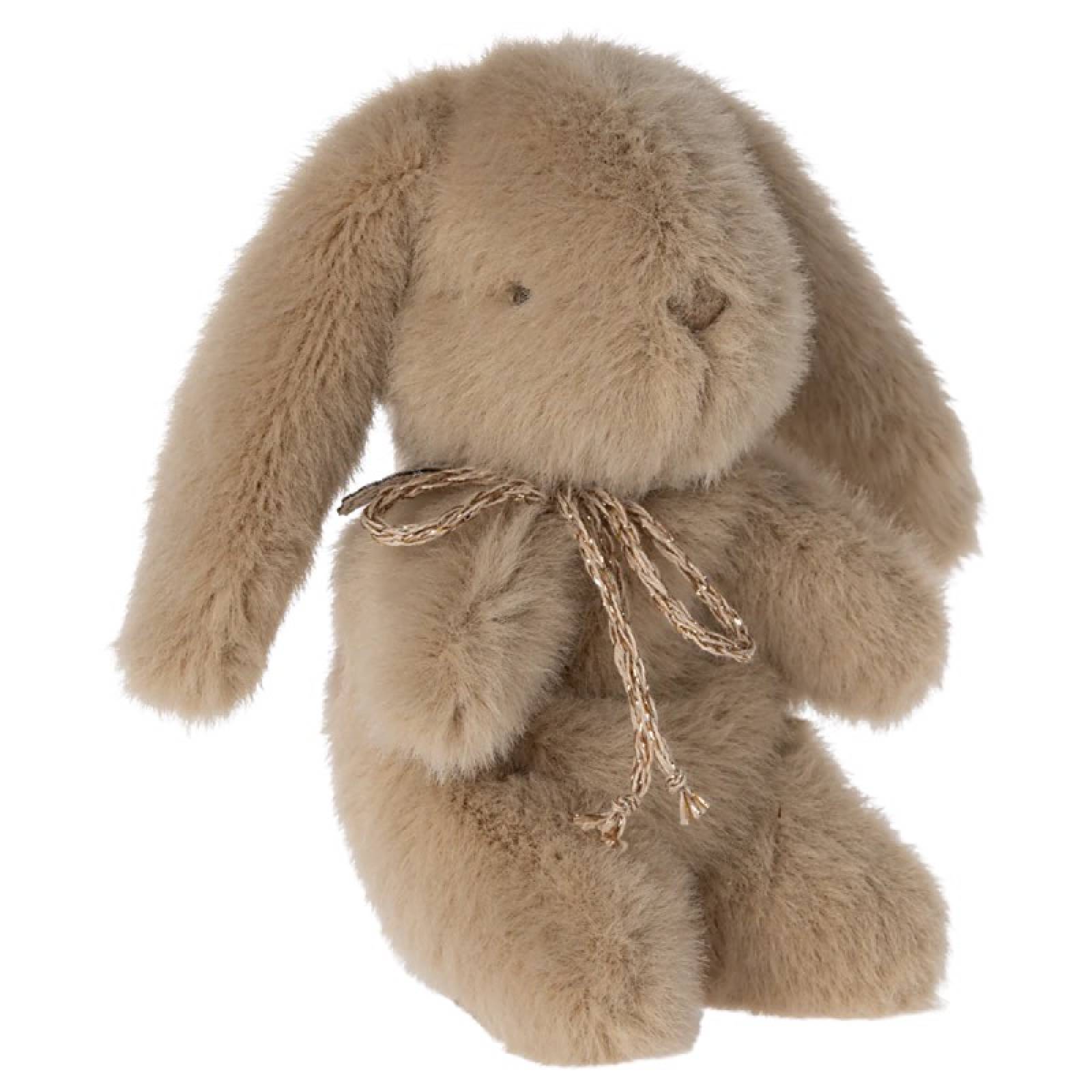 Mini Bunny Soft Toy In Cream Peach By Maileg 0+