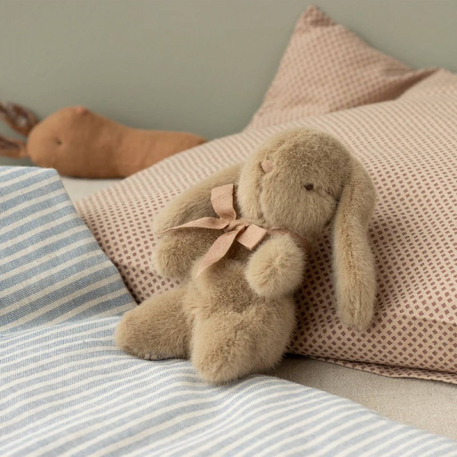 Mini Bunny Soft Toy In Dusty Brown By Maileg 0+ thumbnails