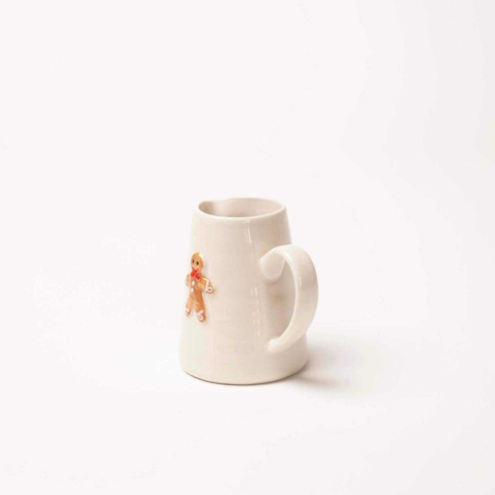 Mini Gingerbread Man Ceramic Jug H: 9cm thumbnails