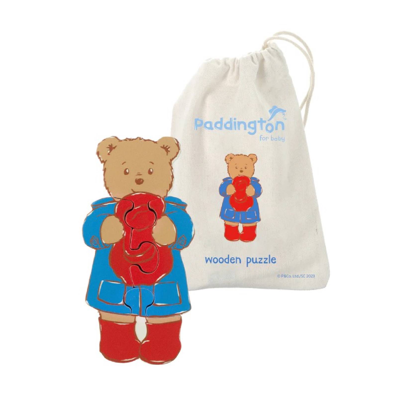 Mini Wooden Paddington With Hat Puzzle By Orange Tree 1+