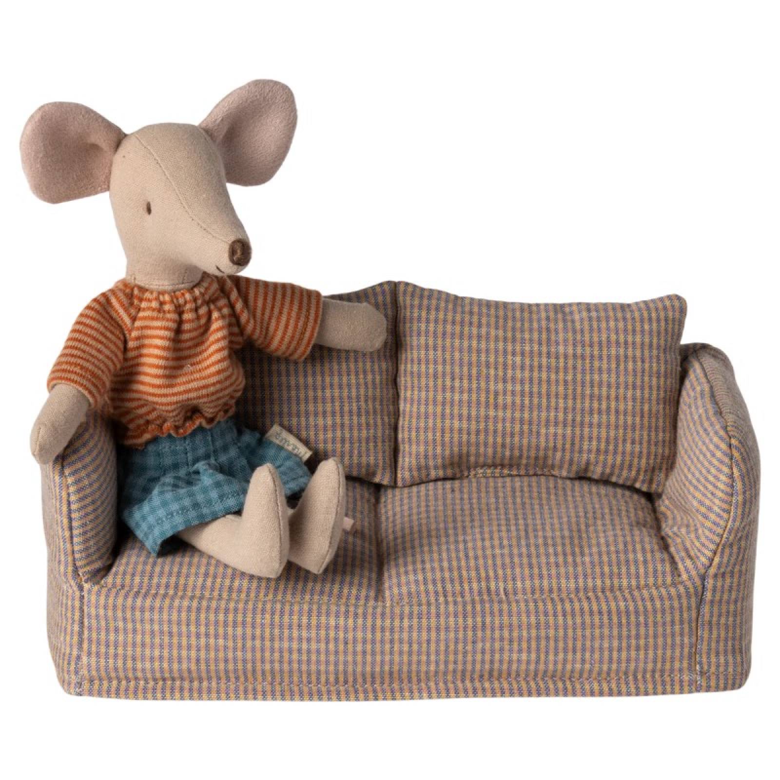 Miniature Couch Sofa By Maileg 3+ thumbnails