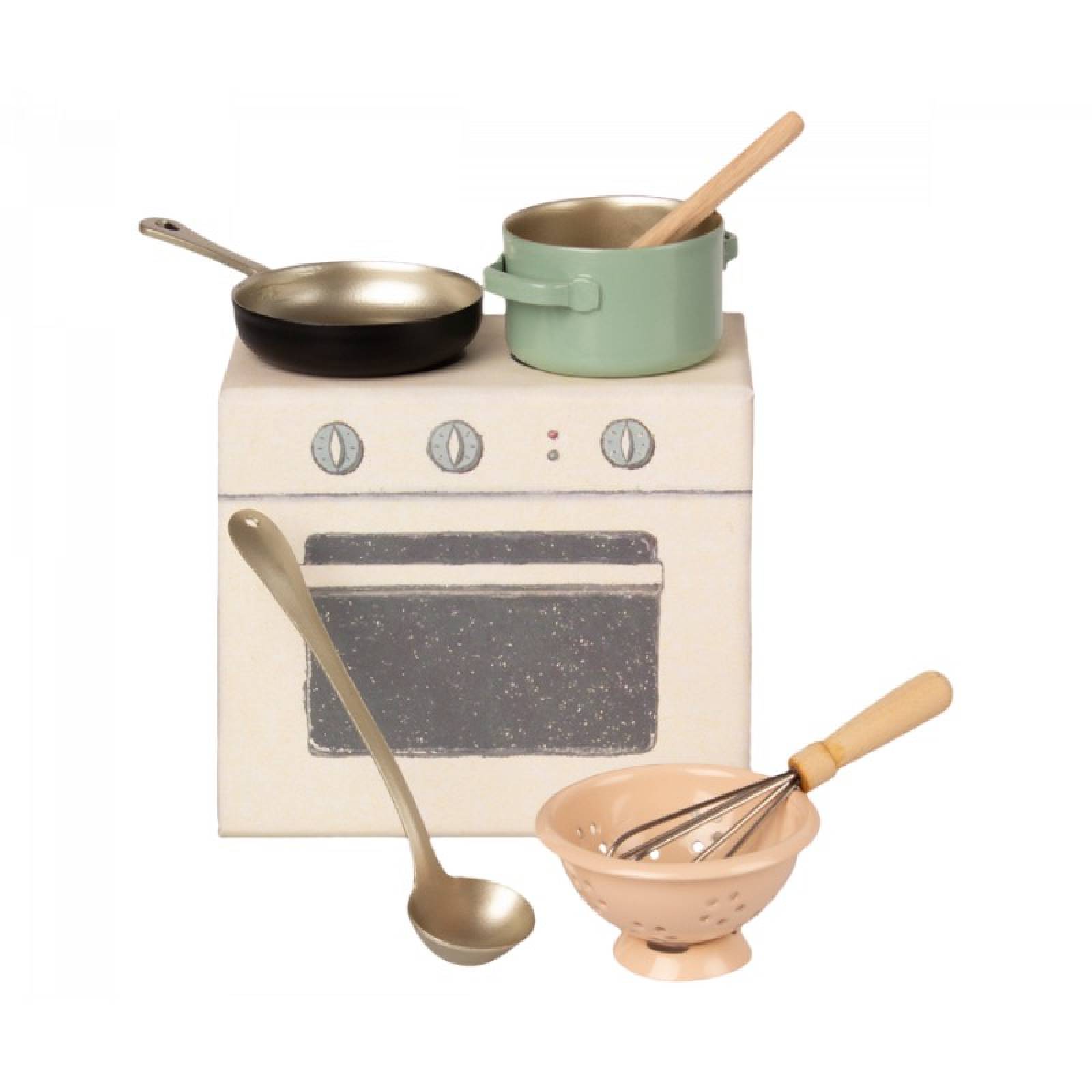 Miniature Toy Cooking Set By Maileg 3+
