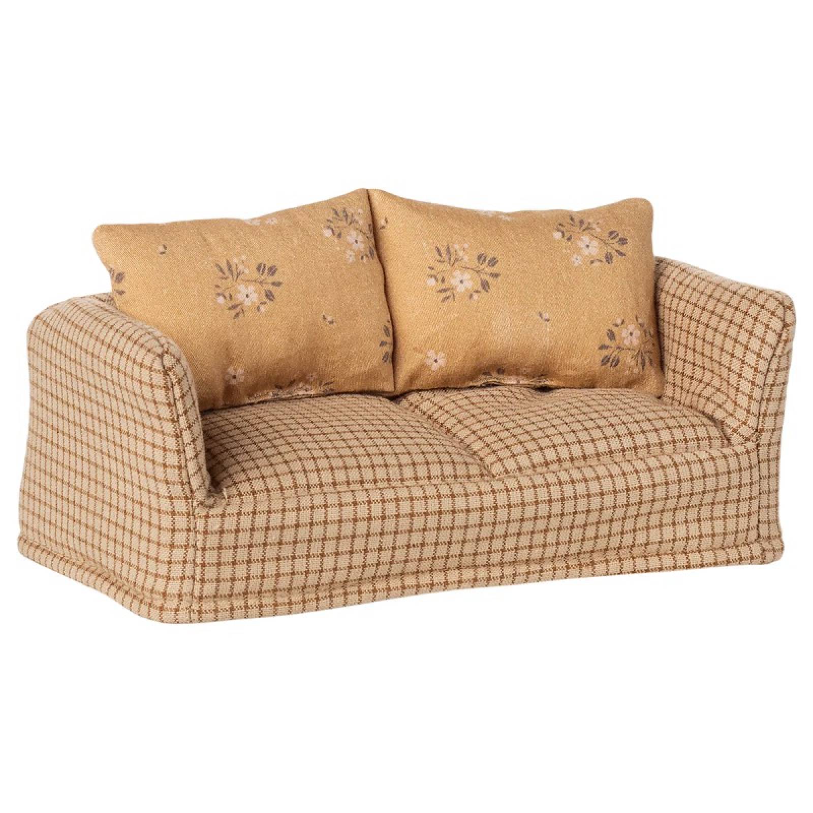 Miniature Toy Couch Sofa In Mable By Maileg 3+