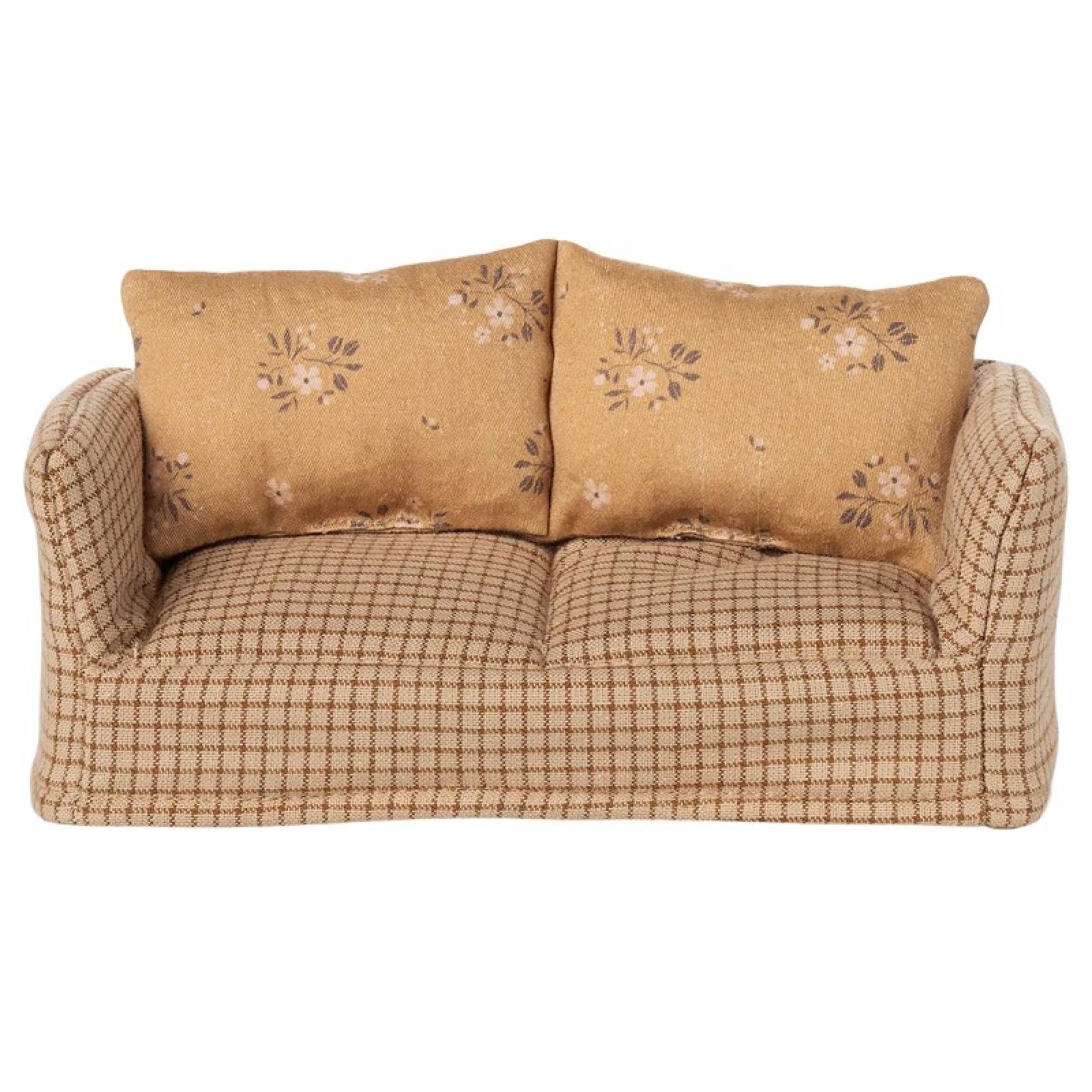 Miniature Toy Couch Sofa In Mable By Maileg 3+ thumbnails
