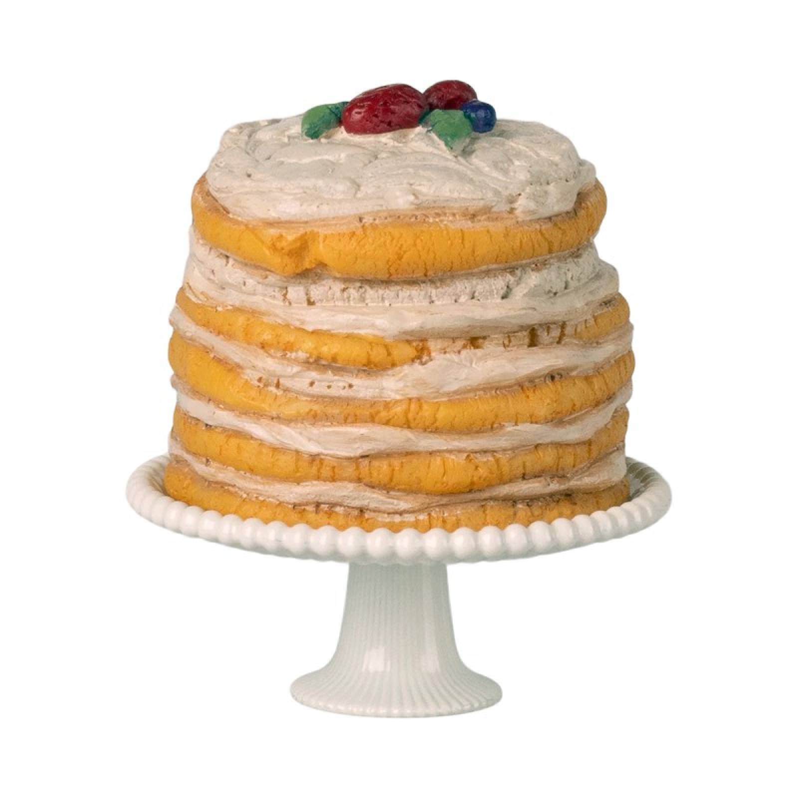 Miniature Toy Party Cake & Cake Stand By Maileg 3+