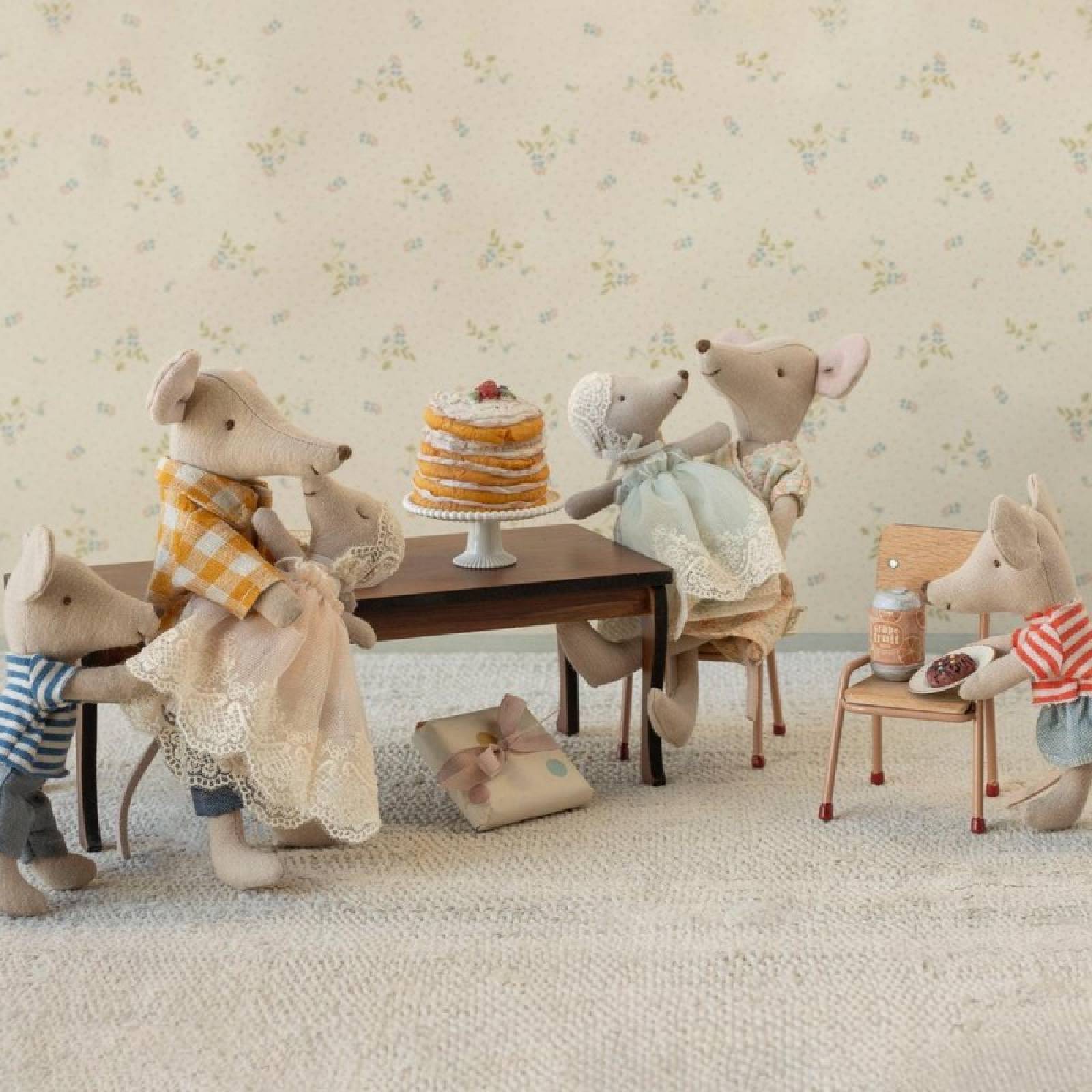 Miniature Toy Party Cake & Cake Stand By Maileg 3+ thumbnails