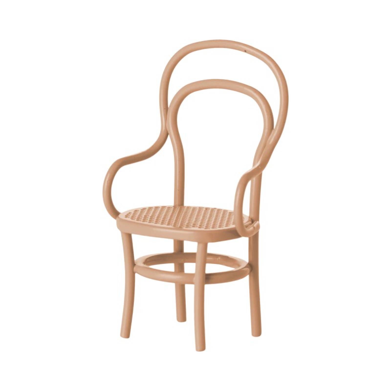 Miniature Vintage Chair In Dark Powder By Maileg 3+