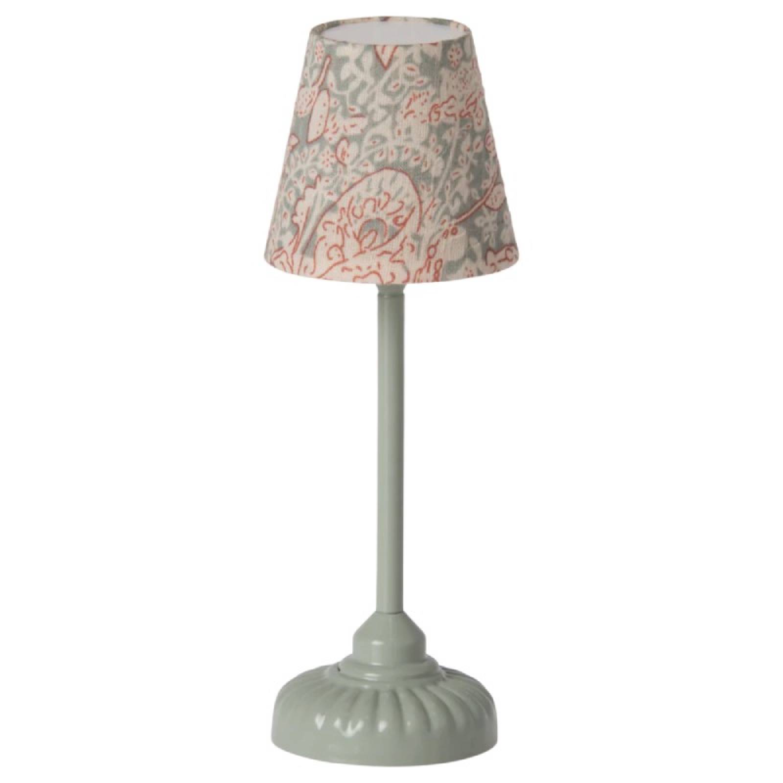 Miniature Vintage Floor Lamp In Mint By Maileg 3+