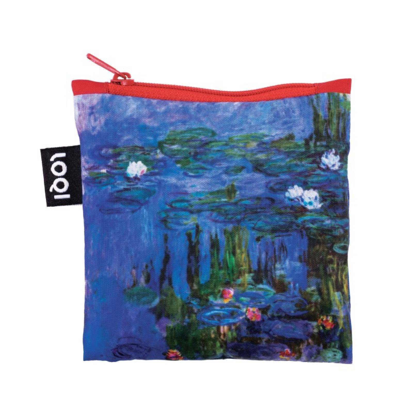 Monet Water Lillies - Eco Tote Bag With Pouch thumbnails
