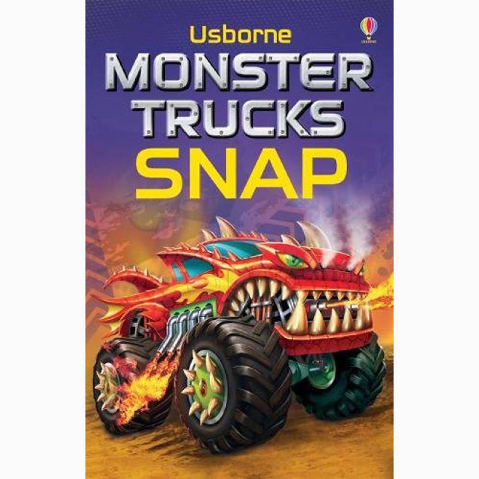 o/stock Monster Trucks Snap Card Game