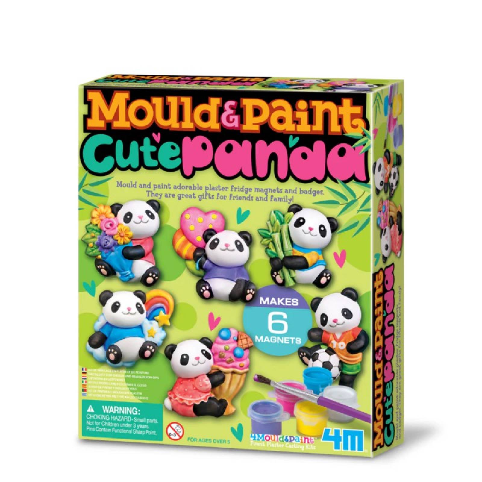 Mould & Paint Cute Panda - Art Kit 5+