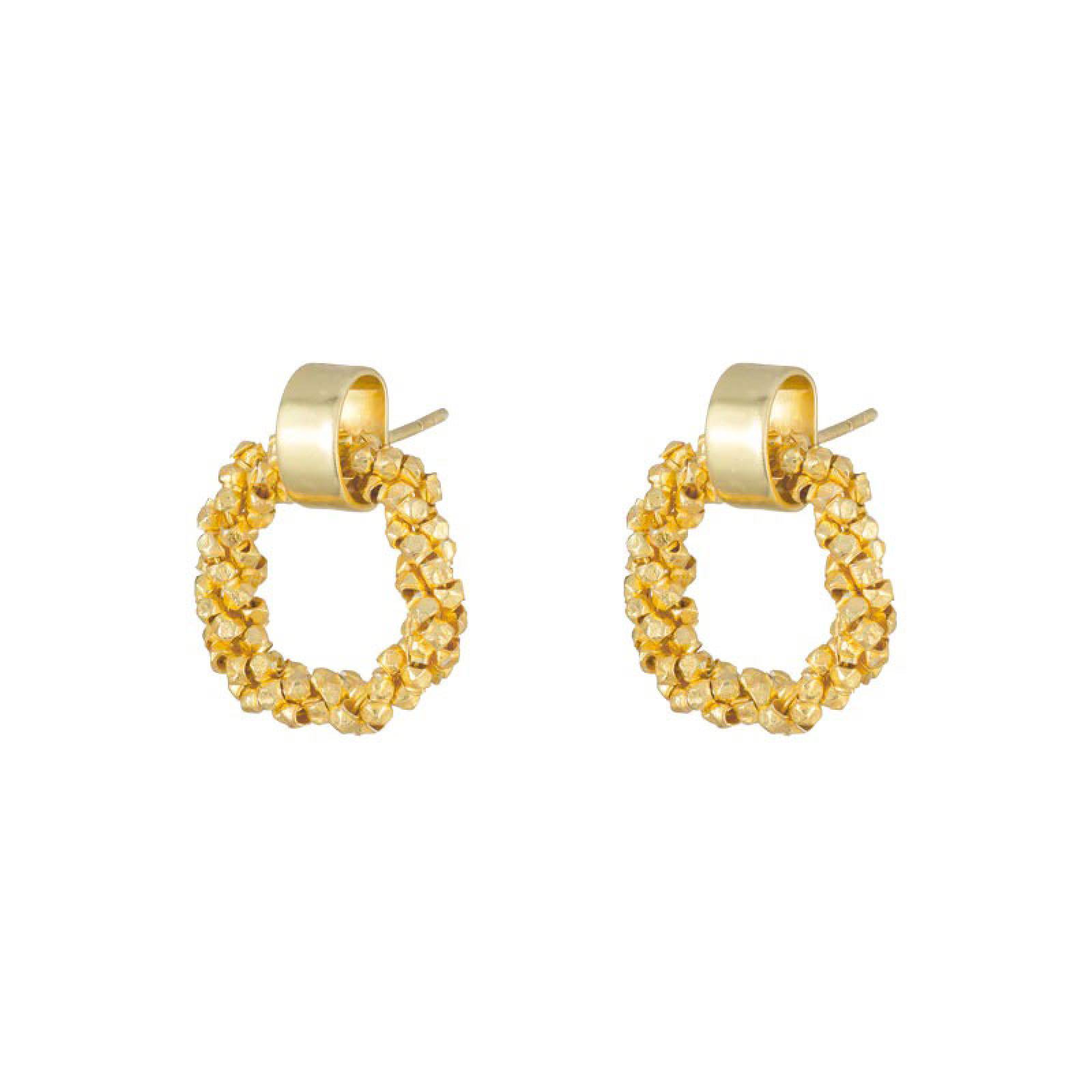 Mula Stud Earrings In Gold thumbnails