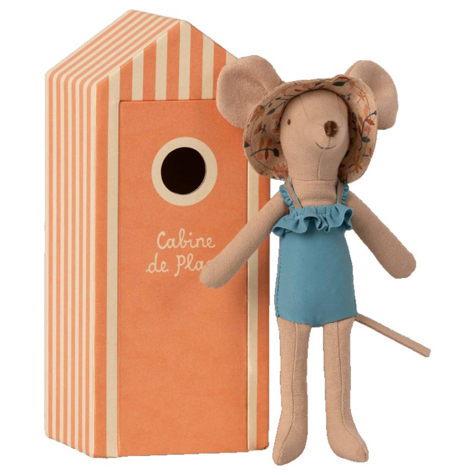 Mum Mouse In Beach Cabin Beach Mice By Maileg 3+